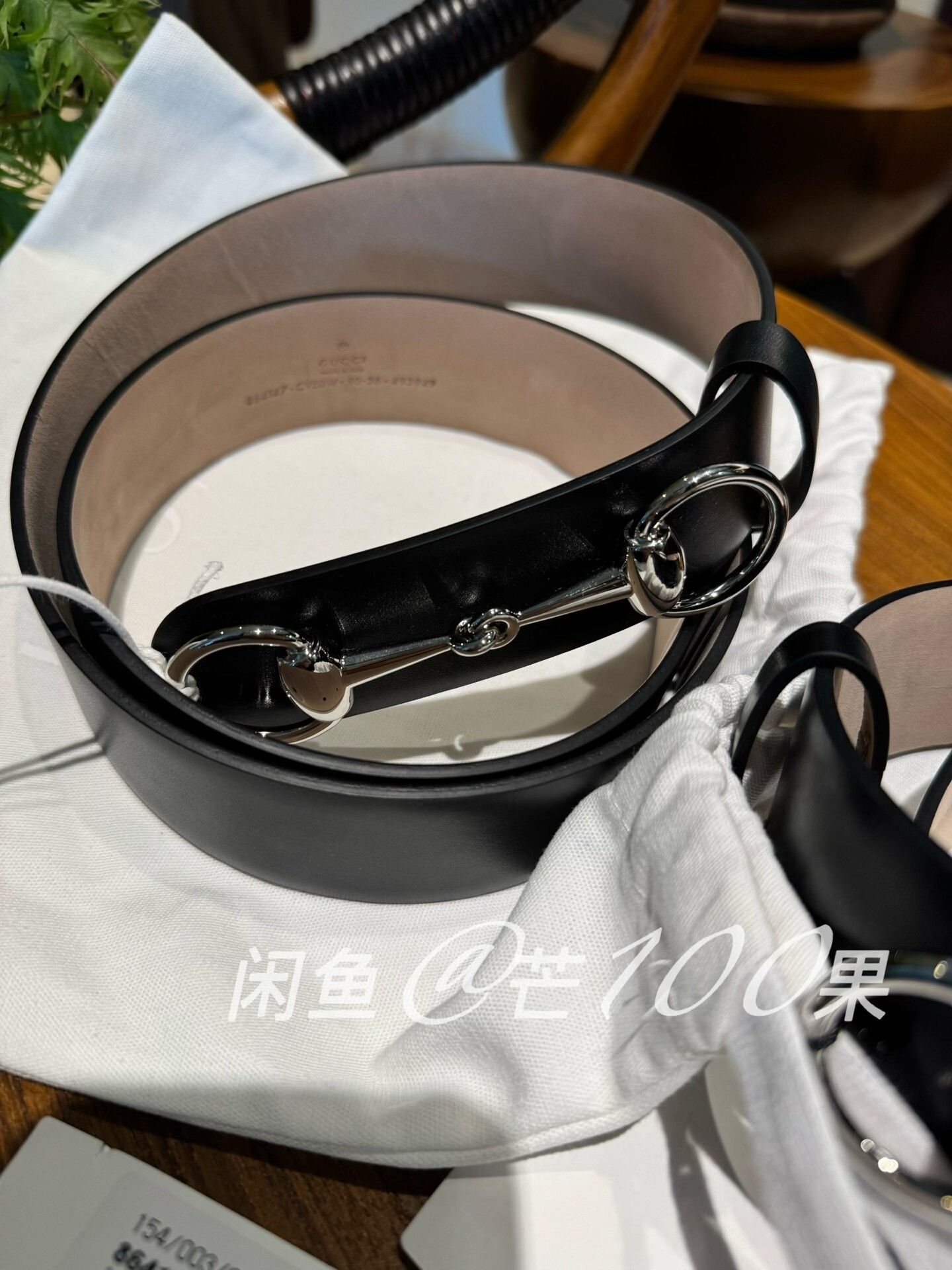 Gucci Gucci Silver Buckle Horsebit Belt Size ONE SIZE - 4 Thumbnail