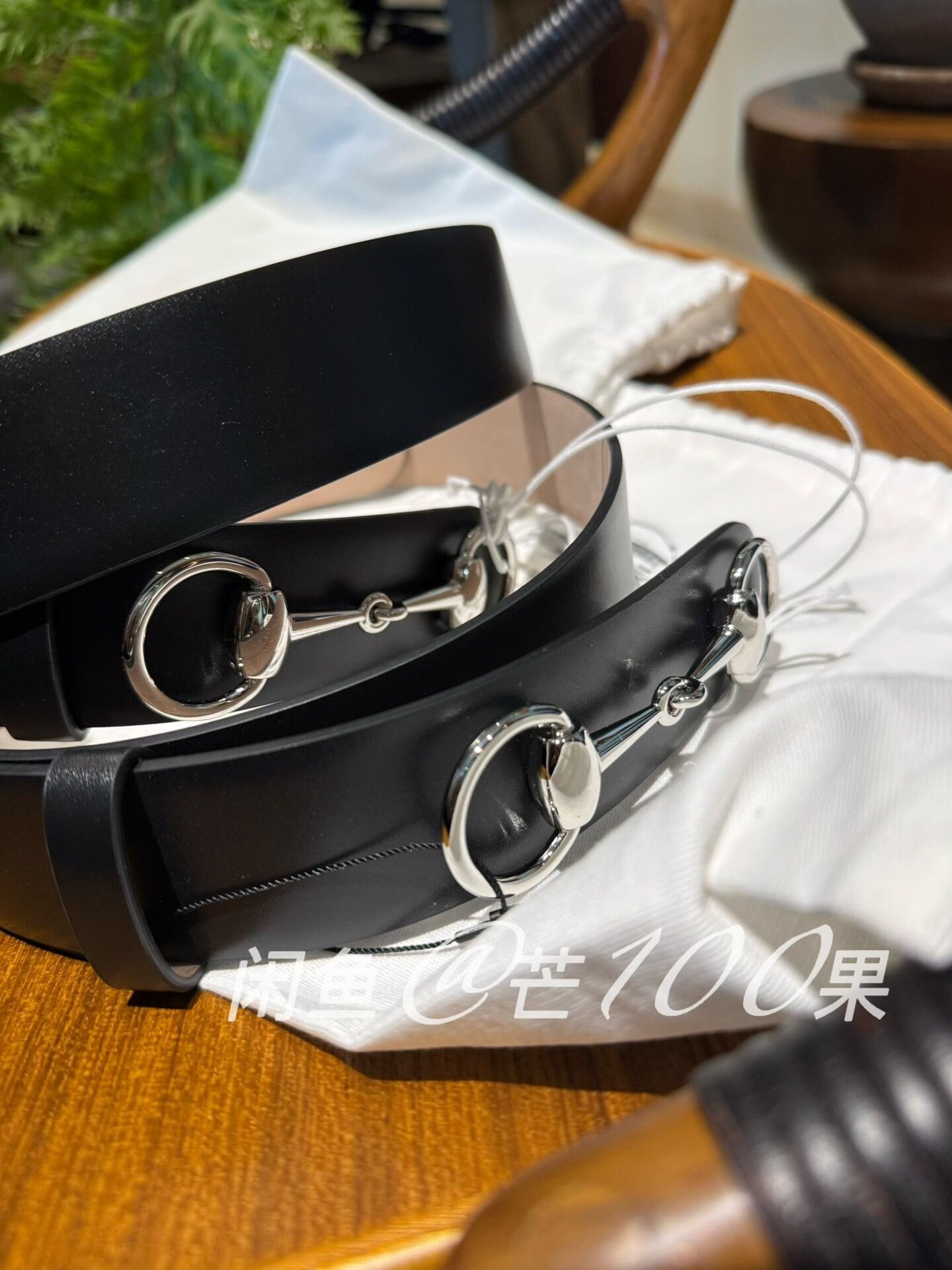 Gucci Gucci Silver Buckle Horsebit Belt Size ONE SIZE - 7 Thumbnail