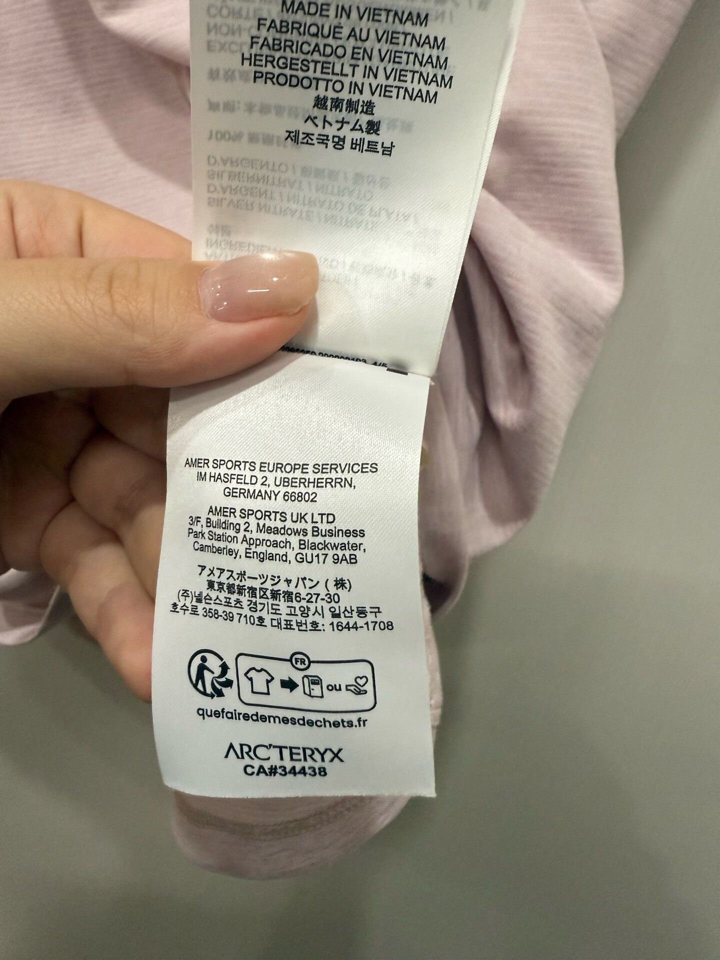 Arc'teryx Arcteryx Women's M Pink Short-Sleeve T-shirt Size M / US 6-8 / IT 42-44 - 7 Thumbnail
