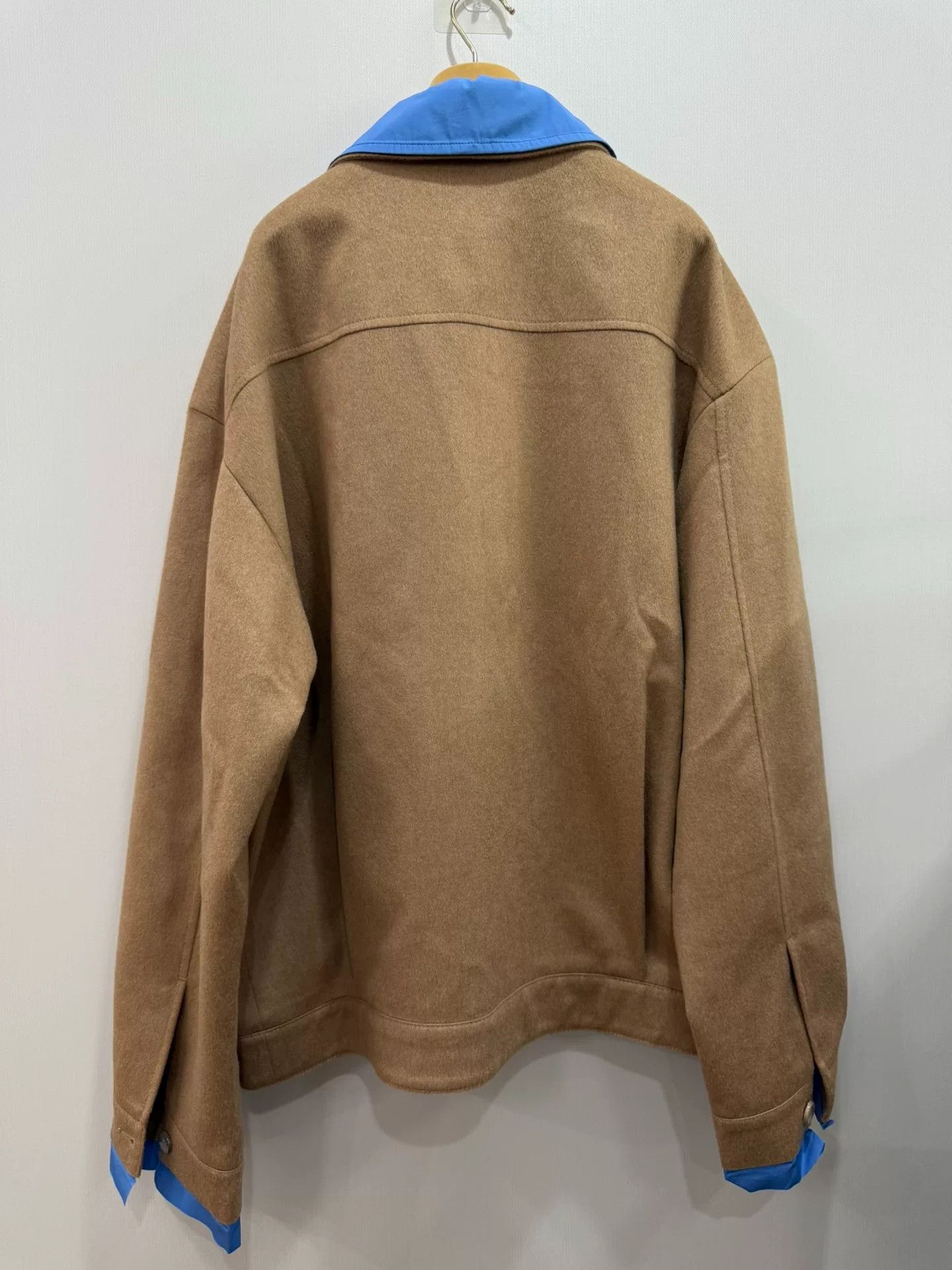 Miu Miu Miumiu Khaki Camel Hair Jacket Size L / US 10 / IT 46 - 2 Thumbnail