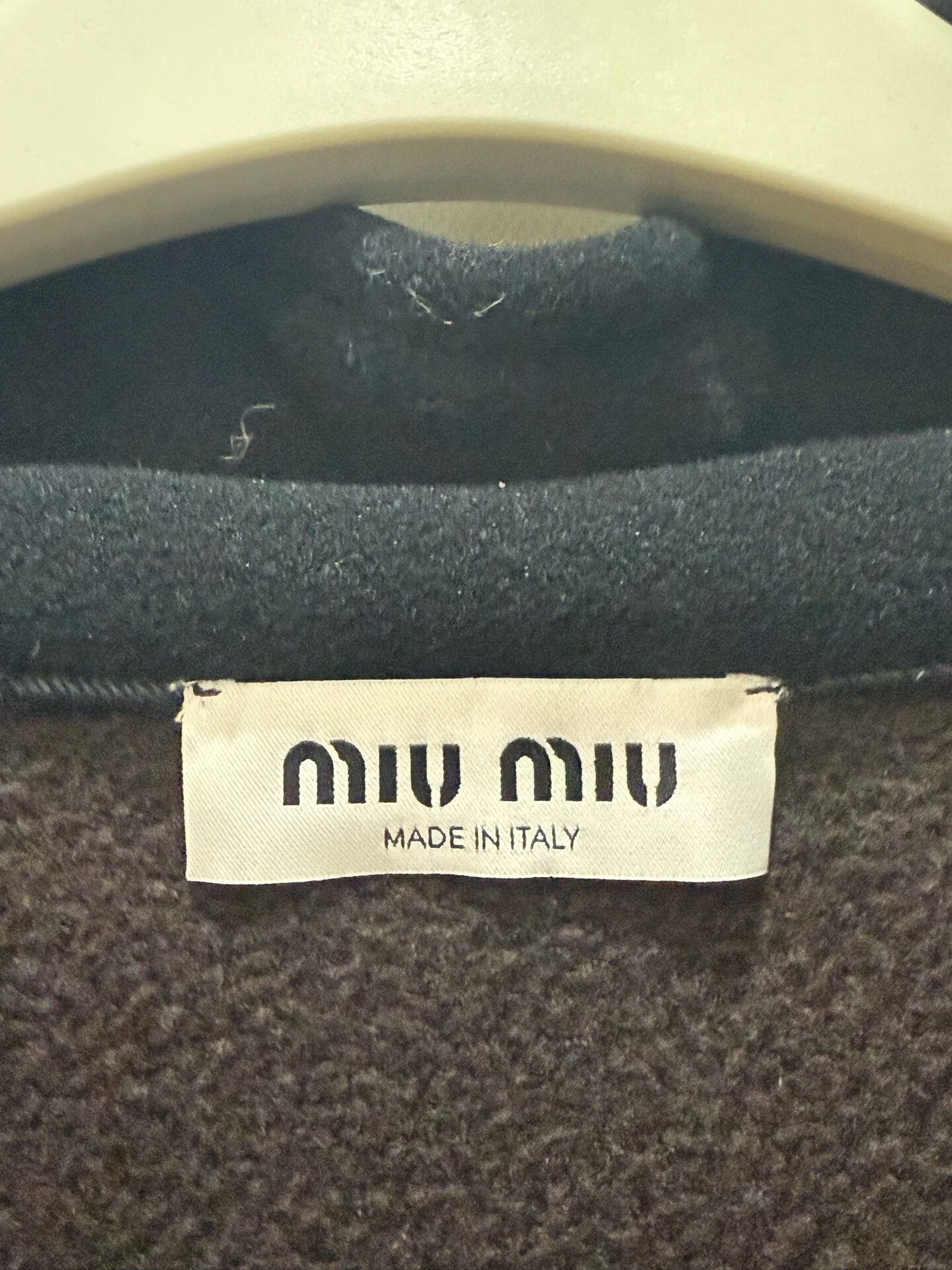 Miu Miu Miu Miu Brown Fleece Jacket XL Size XL / US 12-14 / IT 48-50 - 2 Thumbnail