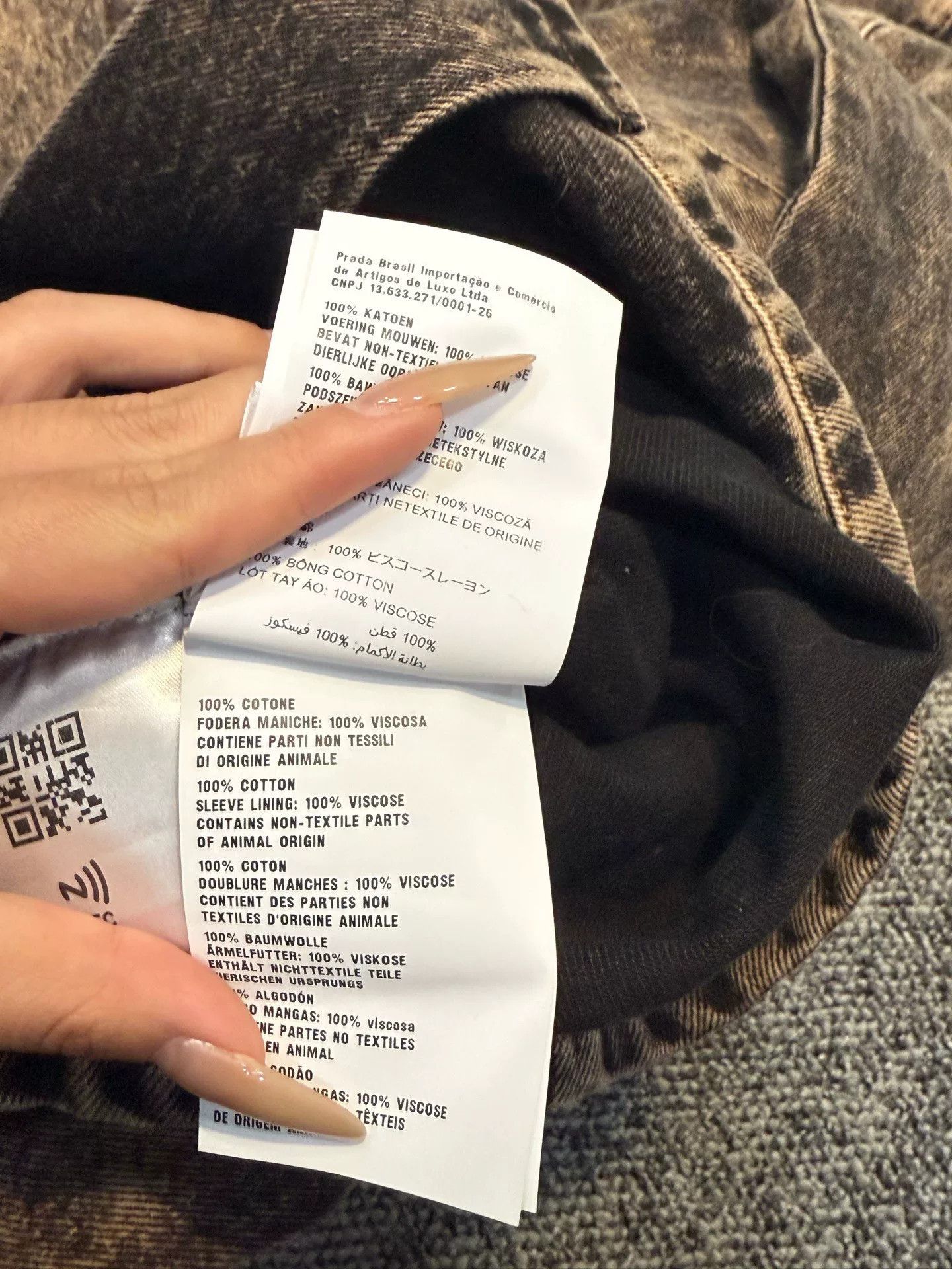 Miu Miu Miu Miu Vintage Denim Jacket Size S / US 4 / IT 40 - 8 Thumbnail