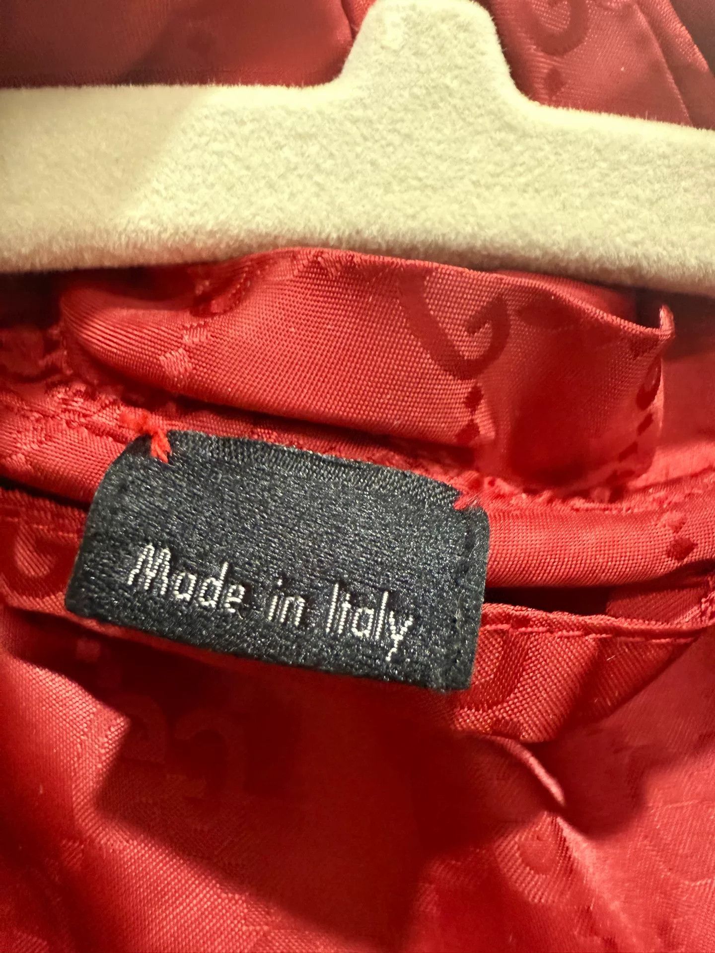 Gucci Gucci Red Logo Jacket Size 52 Size US L / EU 52-54 / 3 - 4 Thumbnail