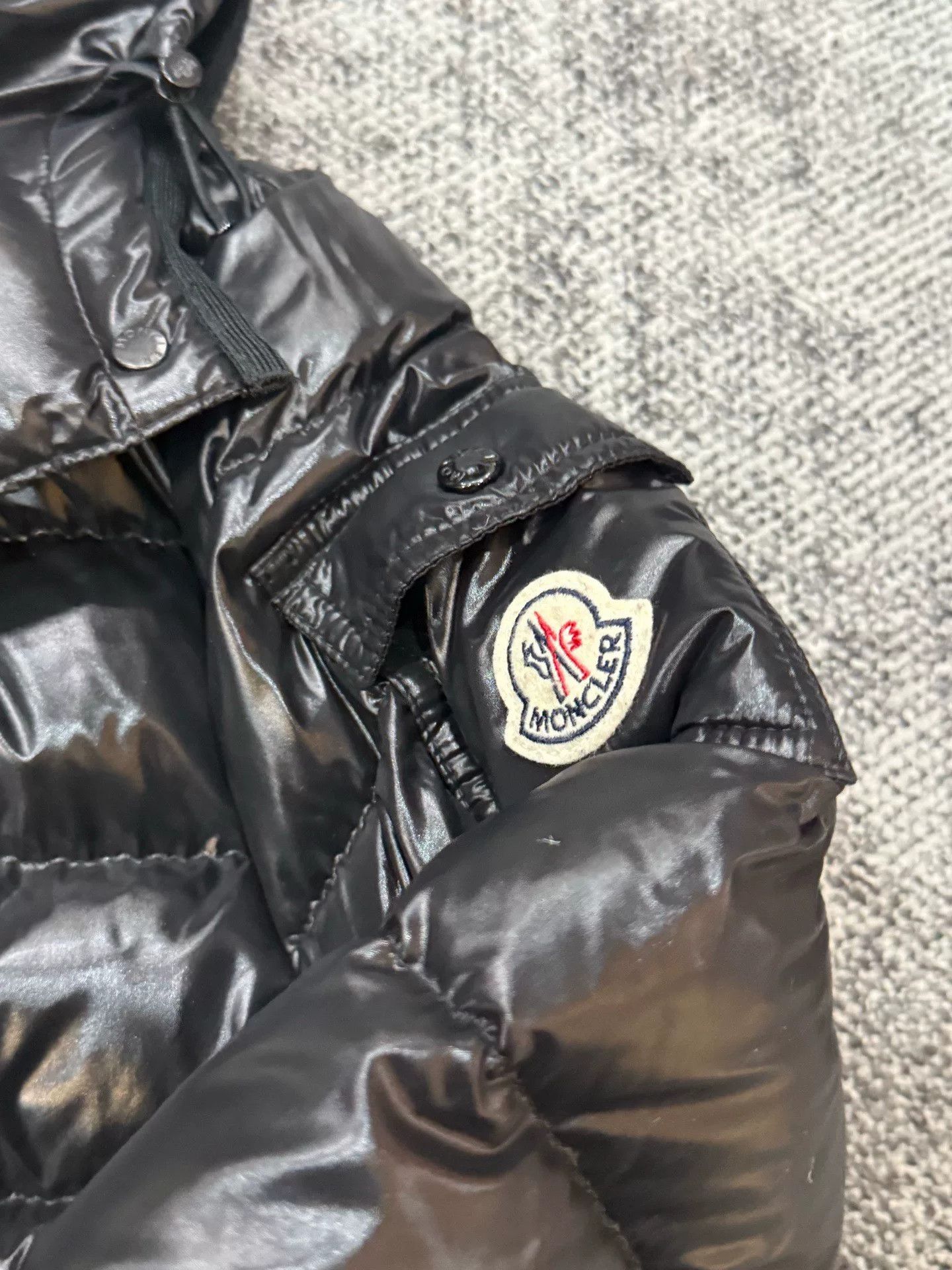 Moncler Moncler Black Down Jacket Size 0 Size XS / US 0-2 / IT 36-38 - 2 Thumbnail
