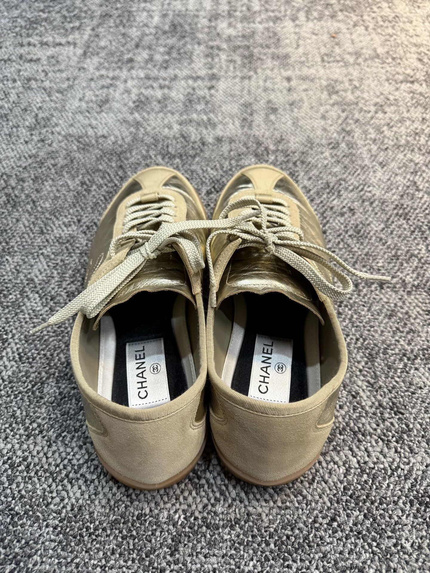 Chanel Chanel Metallic Retro Trainer Size US 8 / IT 38 - 2 Thumbnail