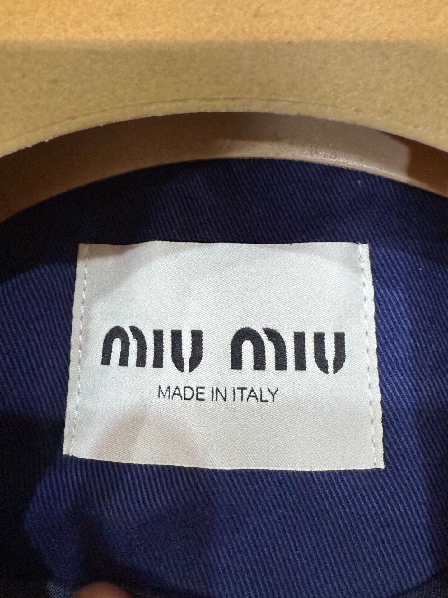 Miu Miu Miu Miu Size 40 Blue Coat Size S / US 4 / IT 40 - 3 Thumbnail