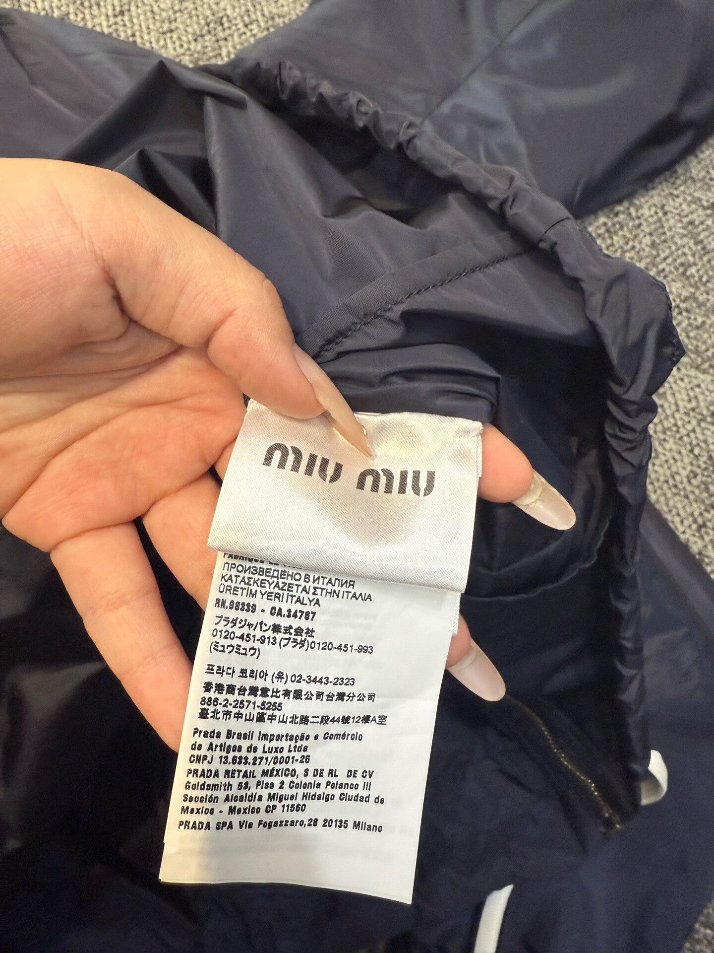 Miu Miu Miu Miu Women's Zip Hooded Coat Size XS / US 0-2 / IT 36-38 - 4 Thumbnail