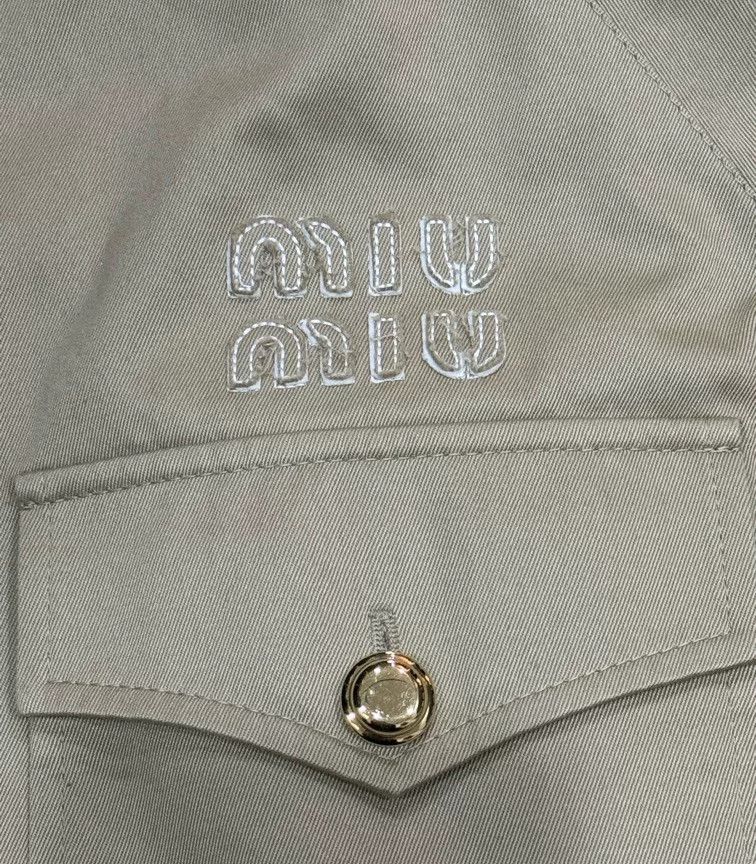 Miu Miu MiuMiu Khaki Jacket Size 38 Size S / US 4 / IT 40 - 5 Thumbnail