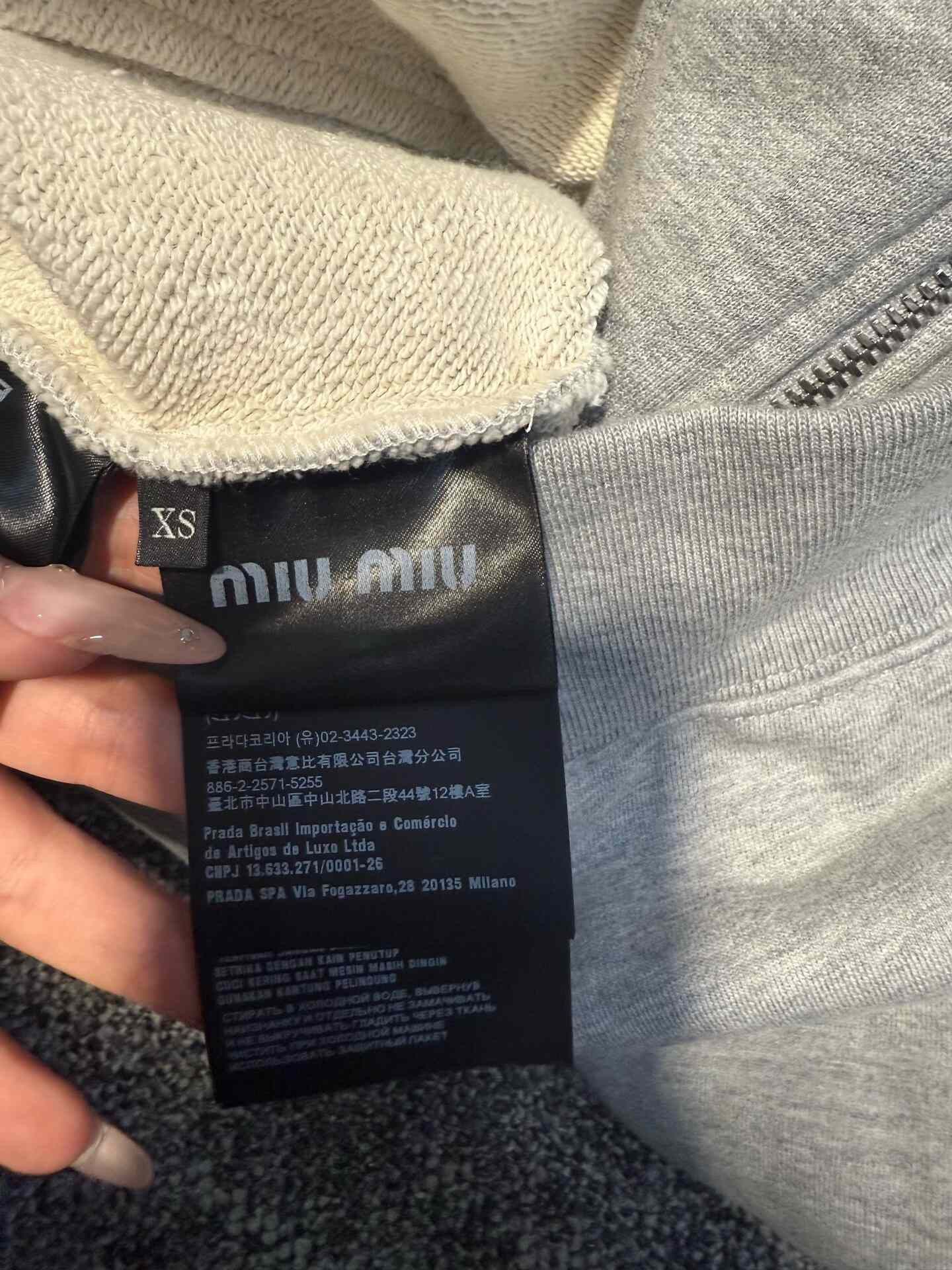 Miu Miu MiuMiu Gray Coat XS Size XS / US 0-2 / IT 36-38 - 3 Thumbnail