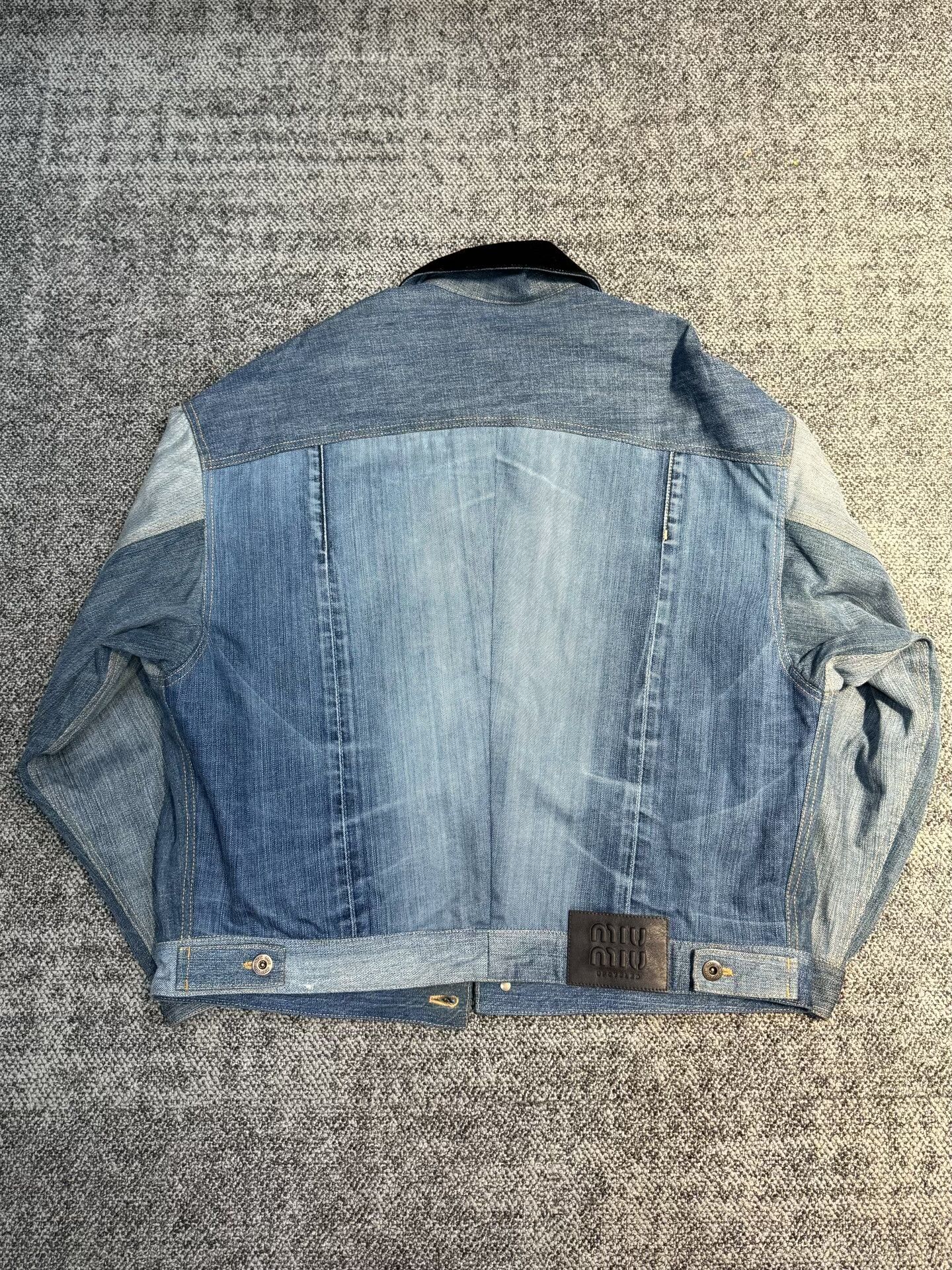 Miu Miu Miu Miu Denim Jacket Size 36 Size XS / US 0-2 / IT 36-38 - 2 Thumbnail