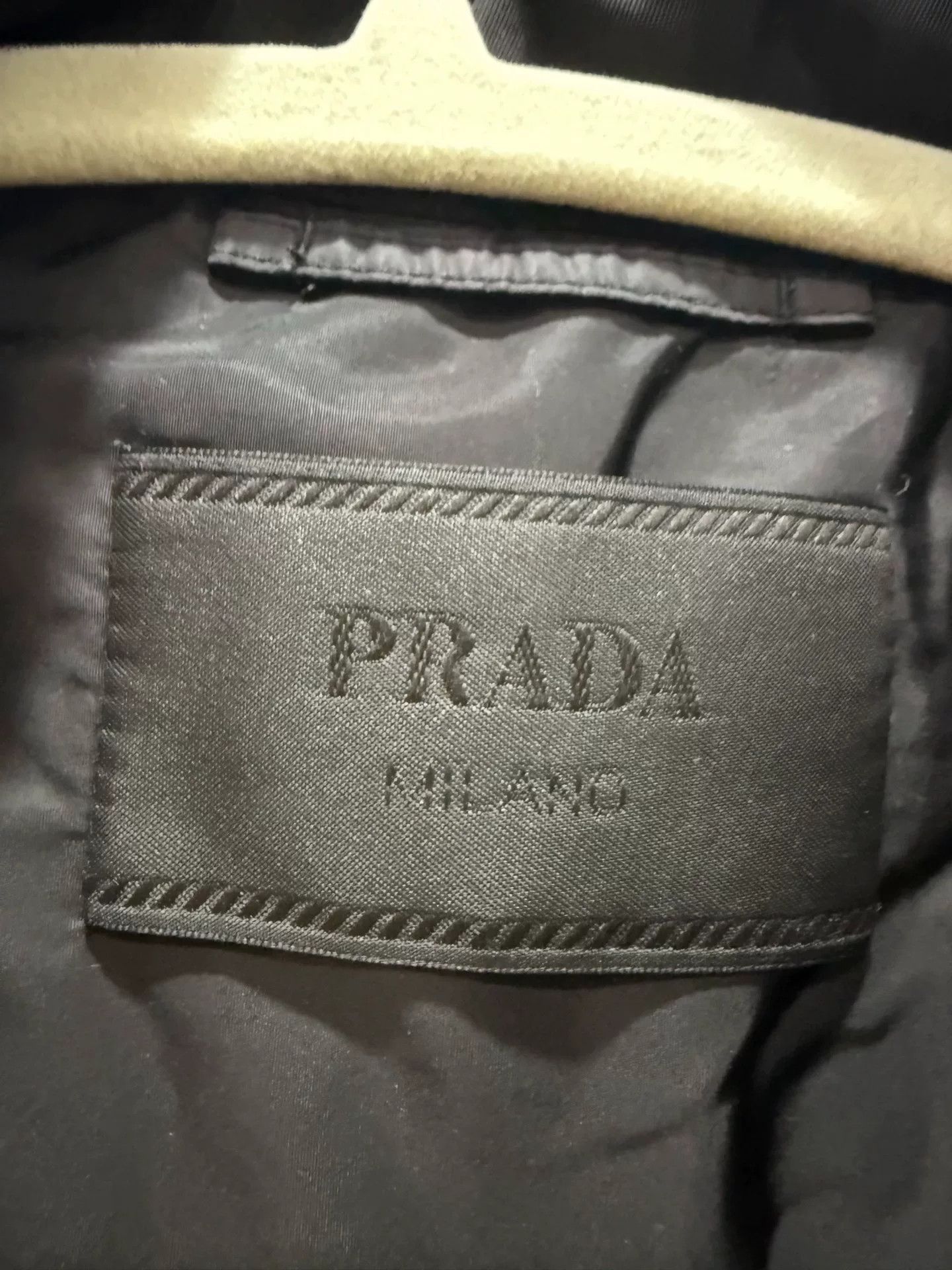 Prada Prada Black Jacket Coat M Size US M / EU 48-50 / 2 - 3 Thumbnail