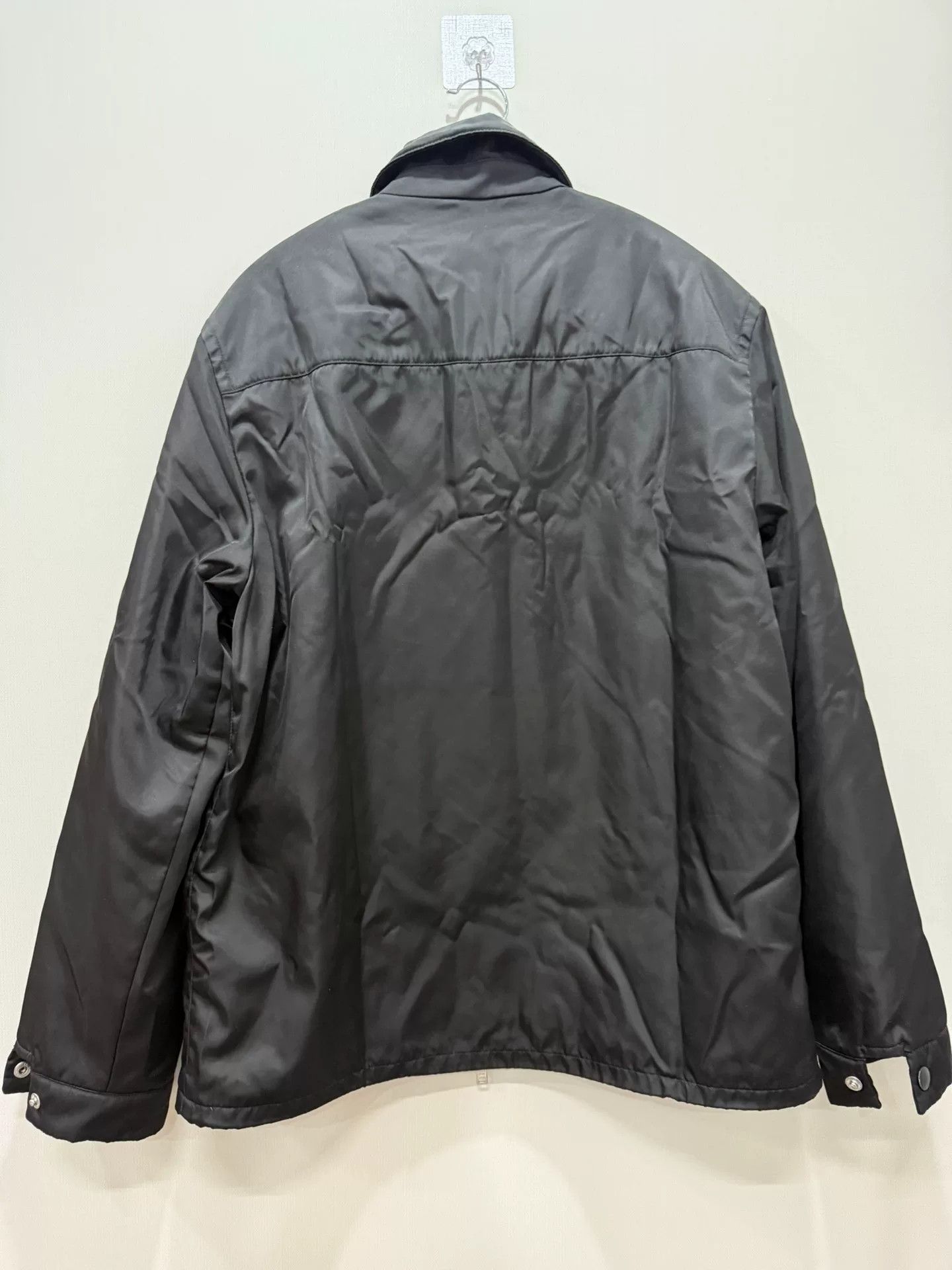 Prada Prada Black Jacket Coat M Size US M / EU 48-50 / 2 - 2 Thumbnail
