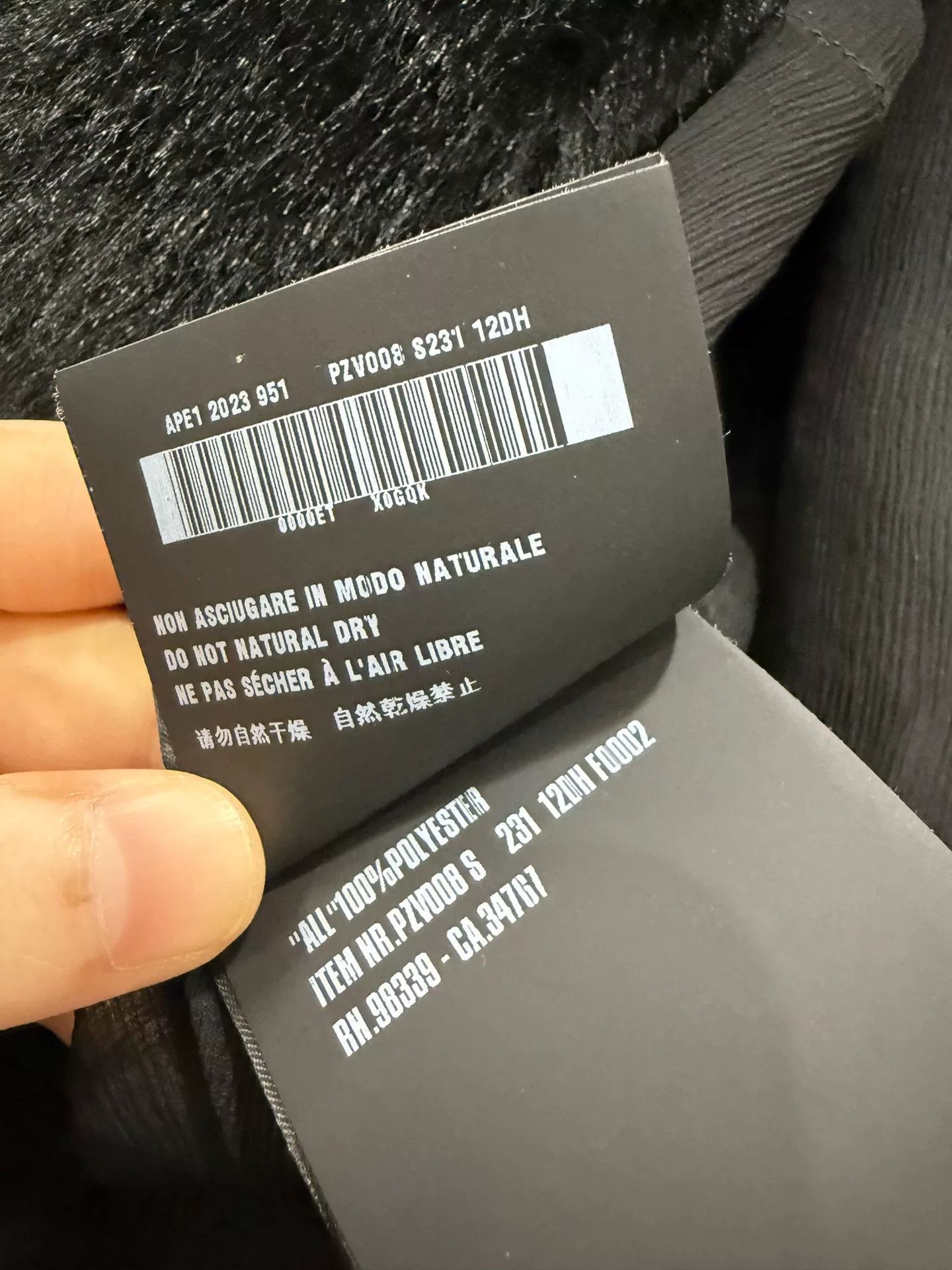 Prada Prada Aspen Black Short Coat Size S / US 4 / IT 40 - 9 Thumbnail