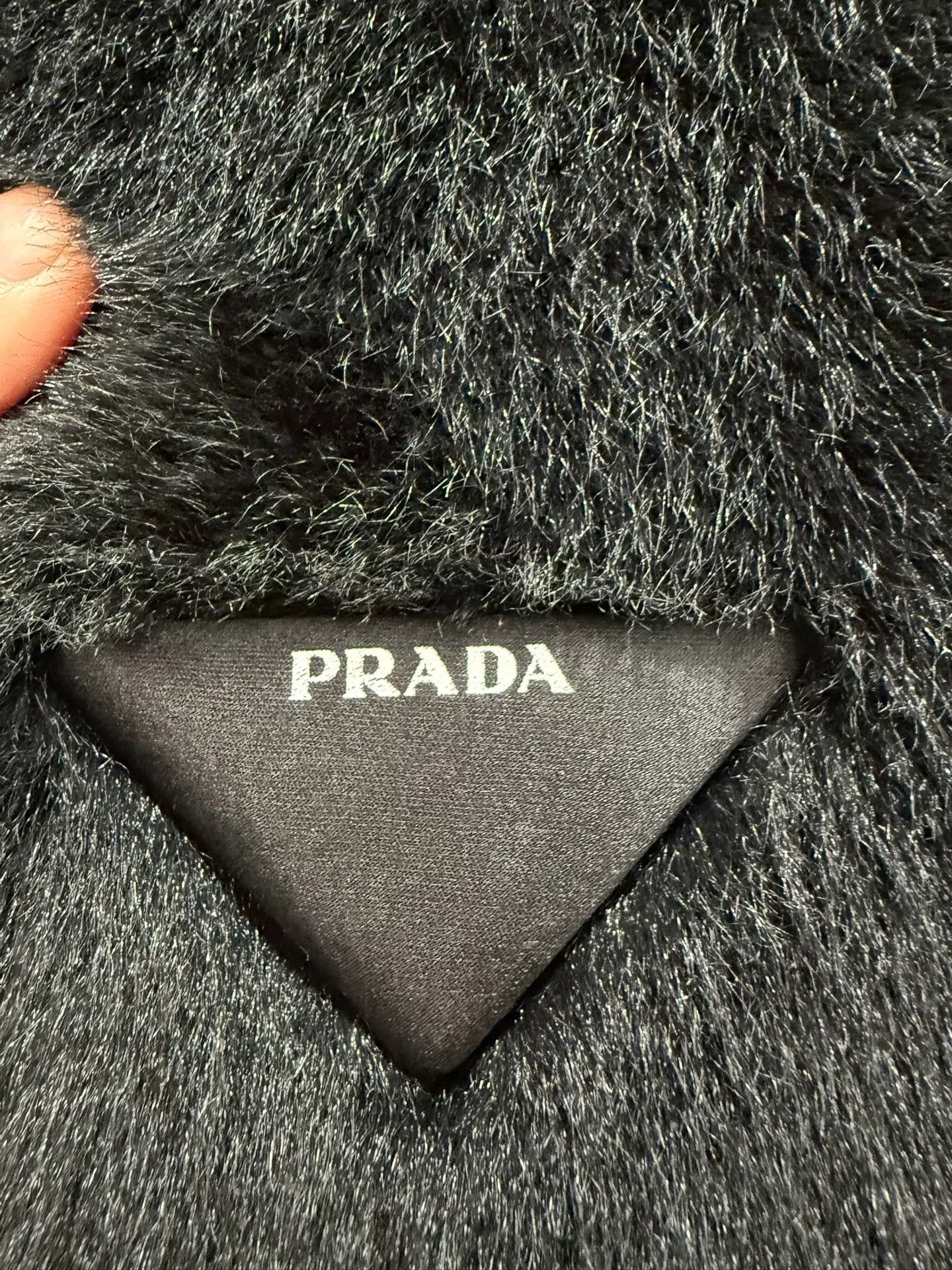 Prada Prada Aspen Black Short Coat Size S / US 4 / IT 40 - 3 Thumbnail