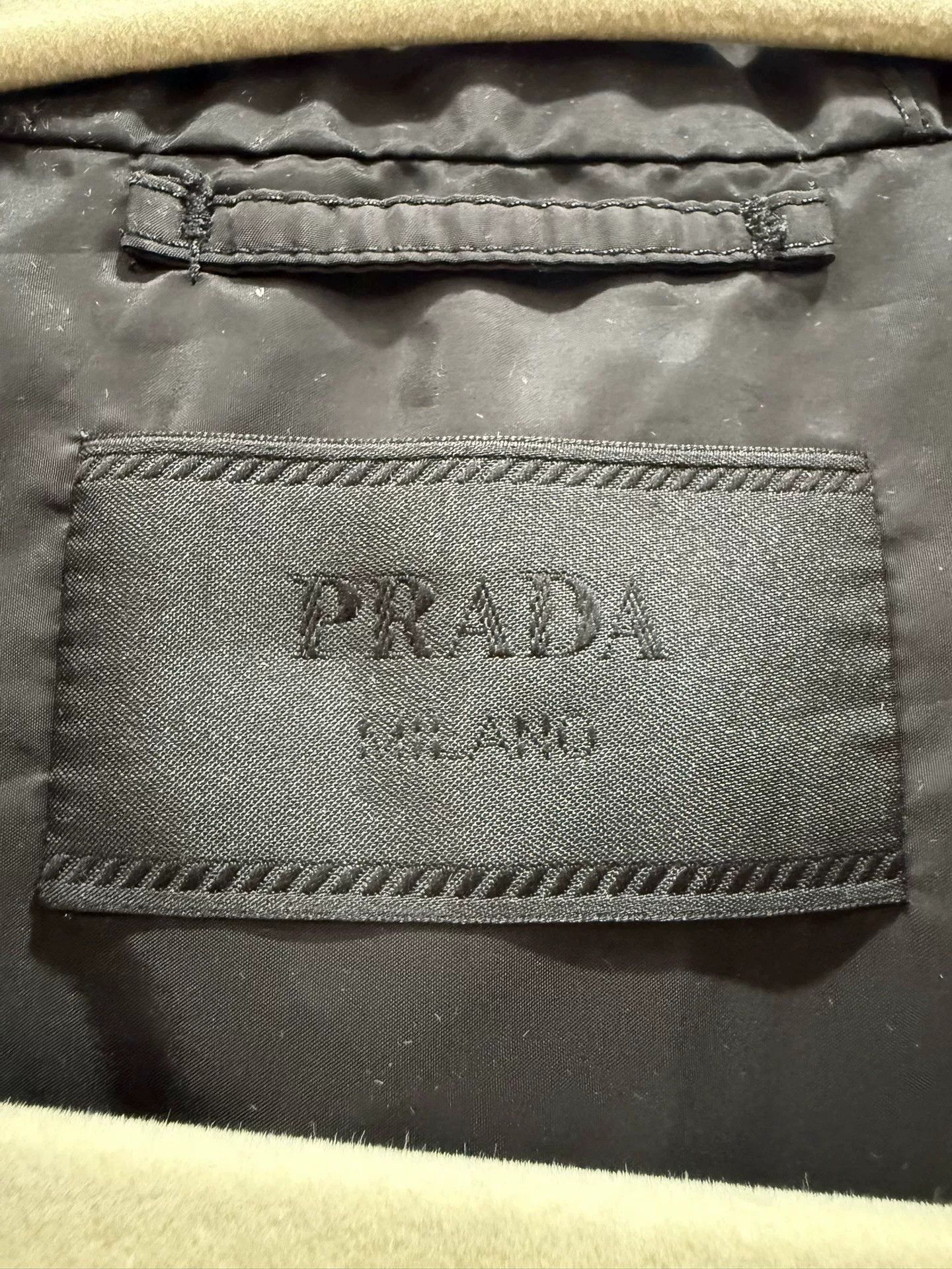 Prada Prada Men's Black Jacket Size 52 Size US L / EU 52-54 / 3 - 4 Thumbnail