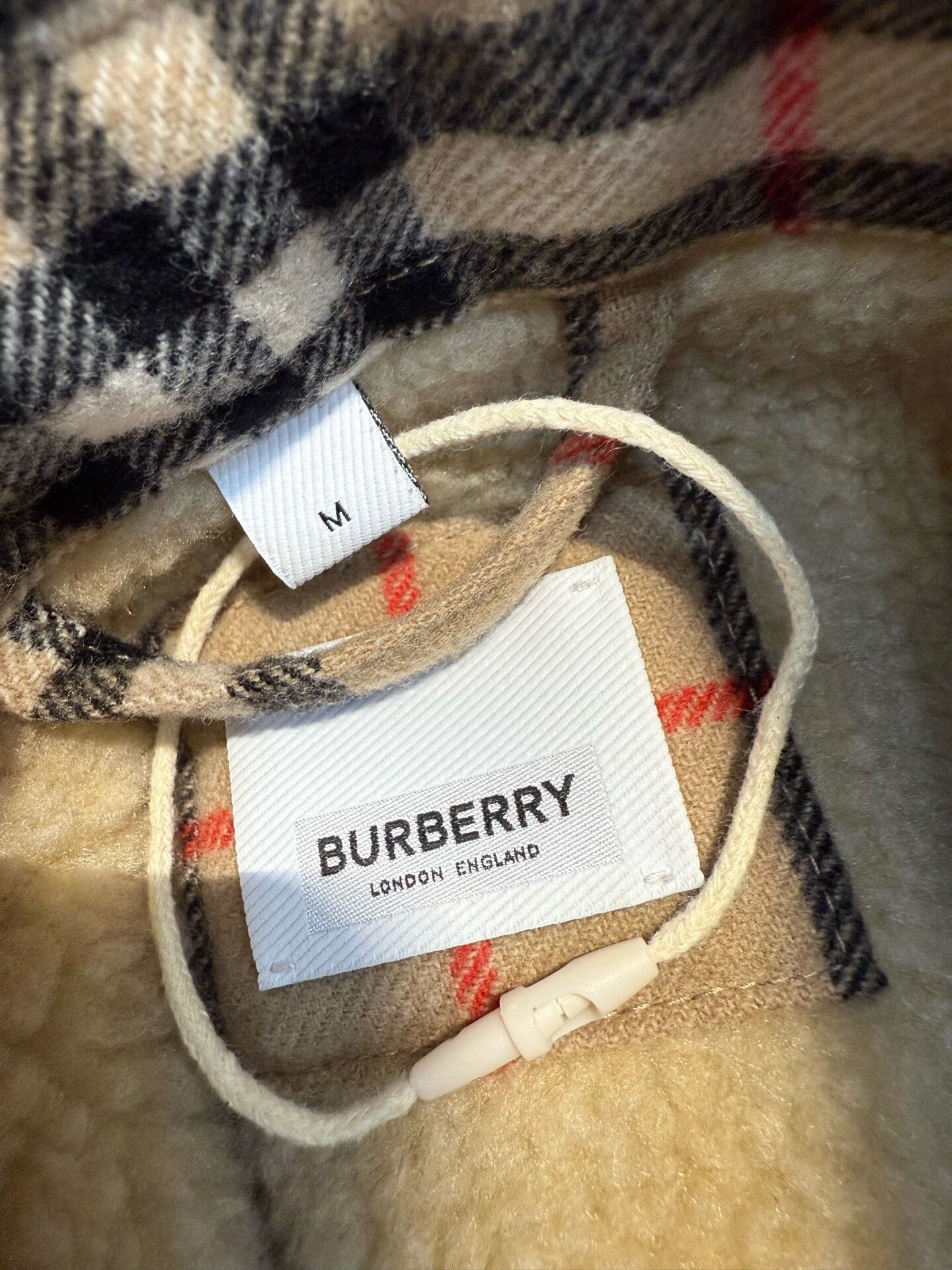 Burberry Burberry Classic Check Lamb Wool Coat M Size US M / EU 48-50 / 2 - 6 Thumbnail