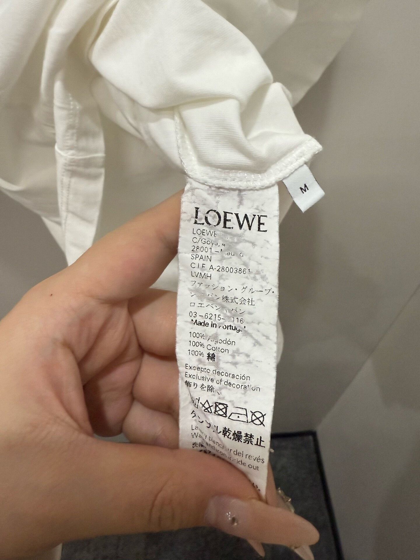 Loewe Men's Short Sleeve T-Shirt M