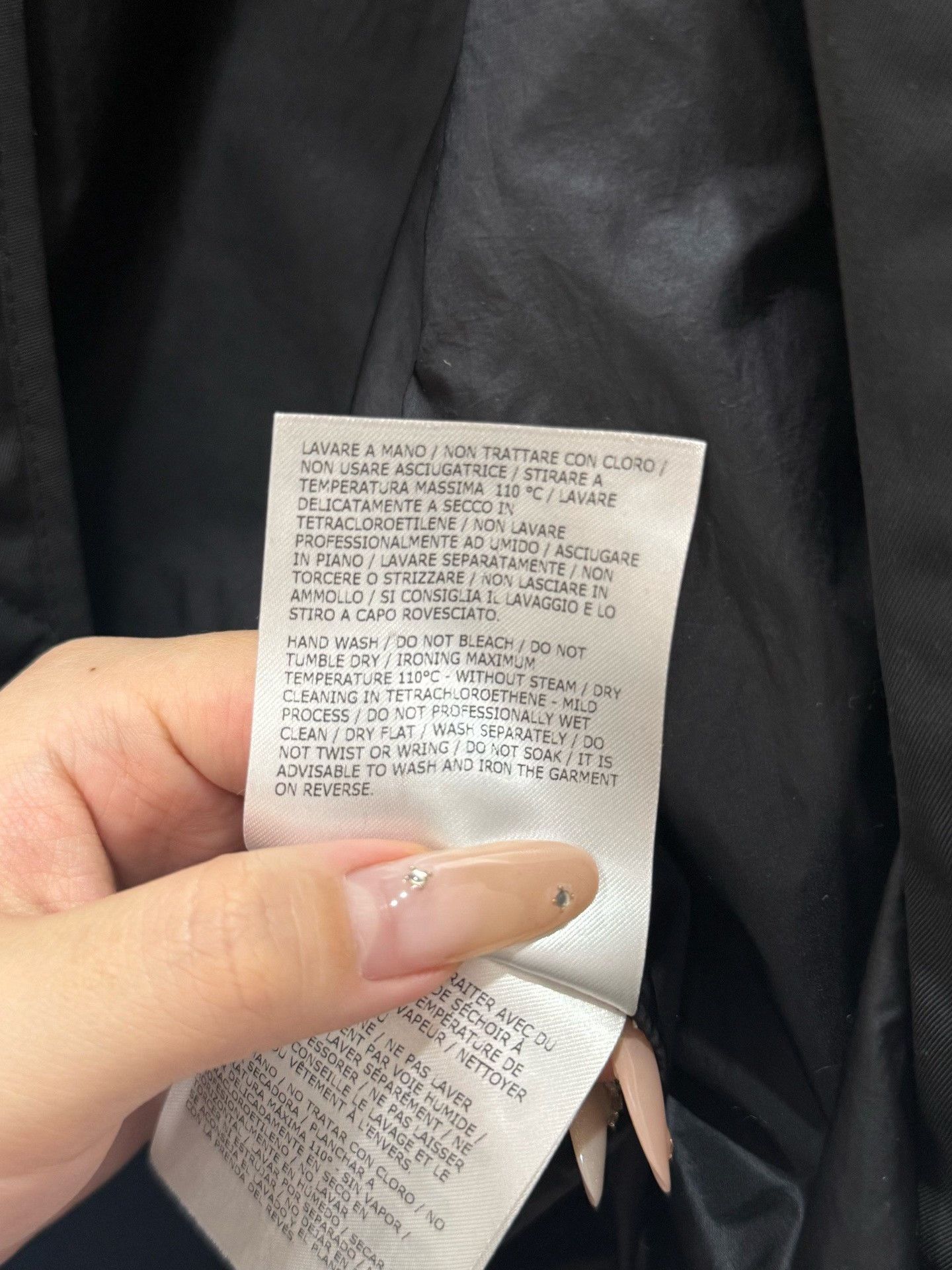 Moncler Moncler Black Coat Size 1 Size US S / EU 44-46 / 1 - 5 Thumbnail