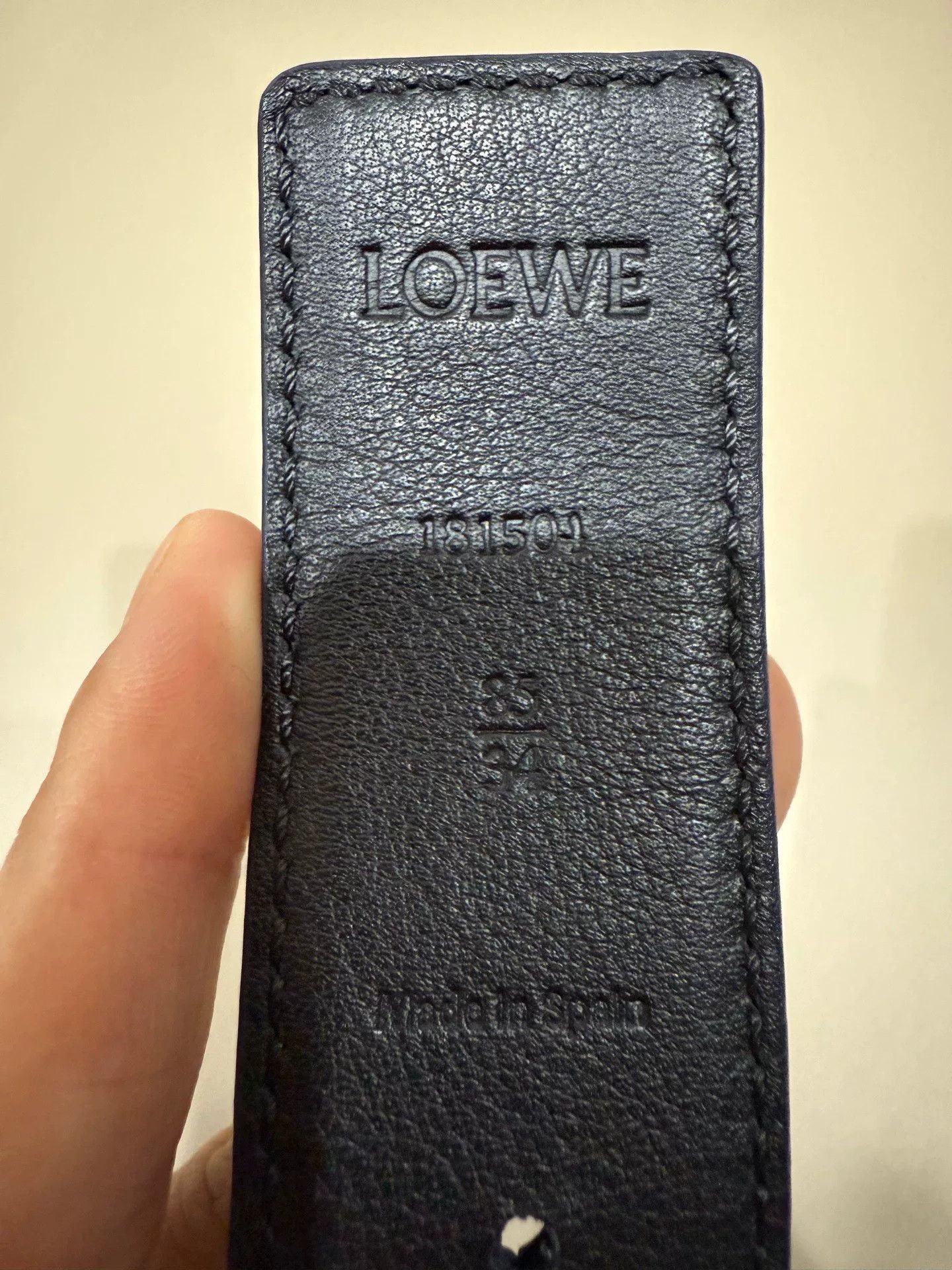 Loewe Loewe Reversible Belt Silver Anagram Buckle Size ONE SIZE - 4 Thumbnail