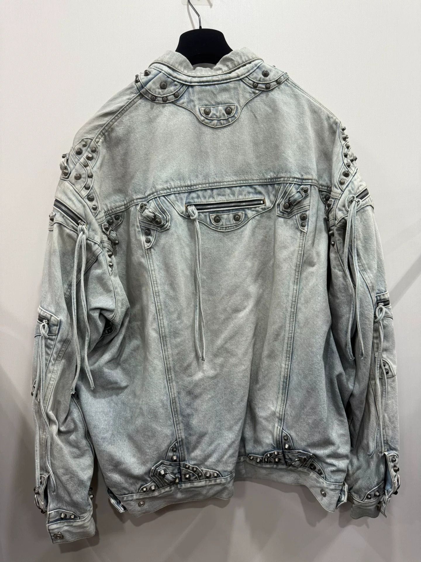 Balenciaga Balenciaga Heavy Denim Jacket Size US M / EU 48-50 / 2 - 2 Thumbnail