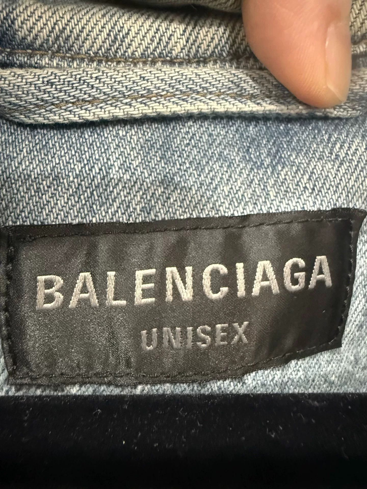 Balenciaga Balenciaga Heavy Denim Jacket Size US M / EU 48-50 / 2 - 3 Thumbnail