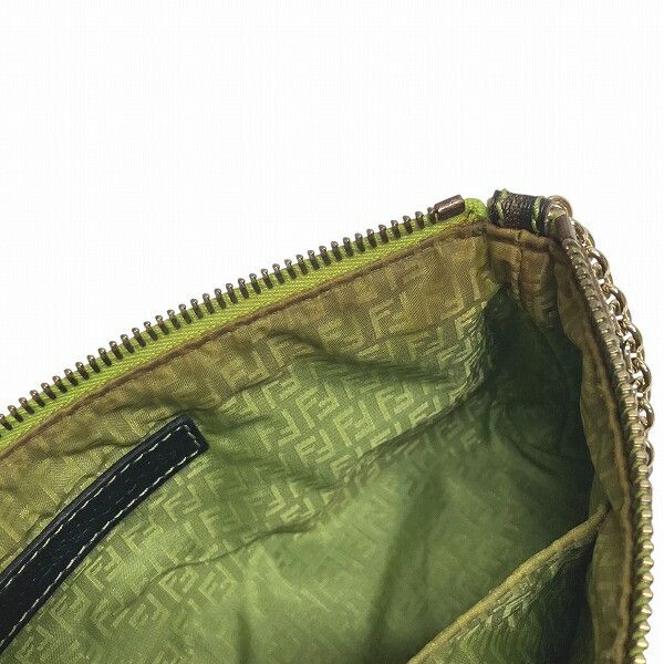 Fendi Fendi Zucca Coated Canvas Handbag Textile Handbag 8BR592 DUTY FREE for USA
