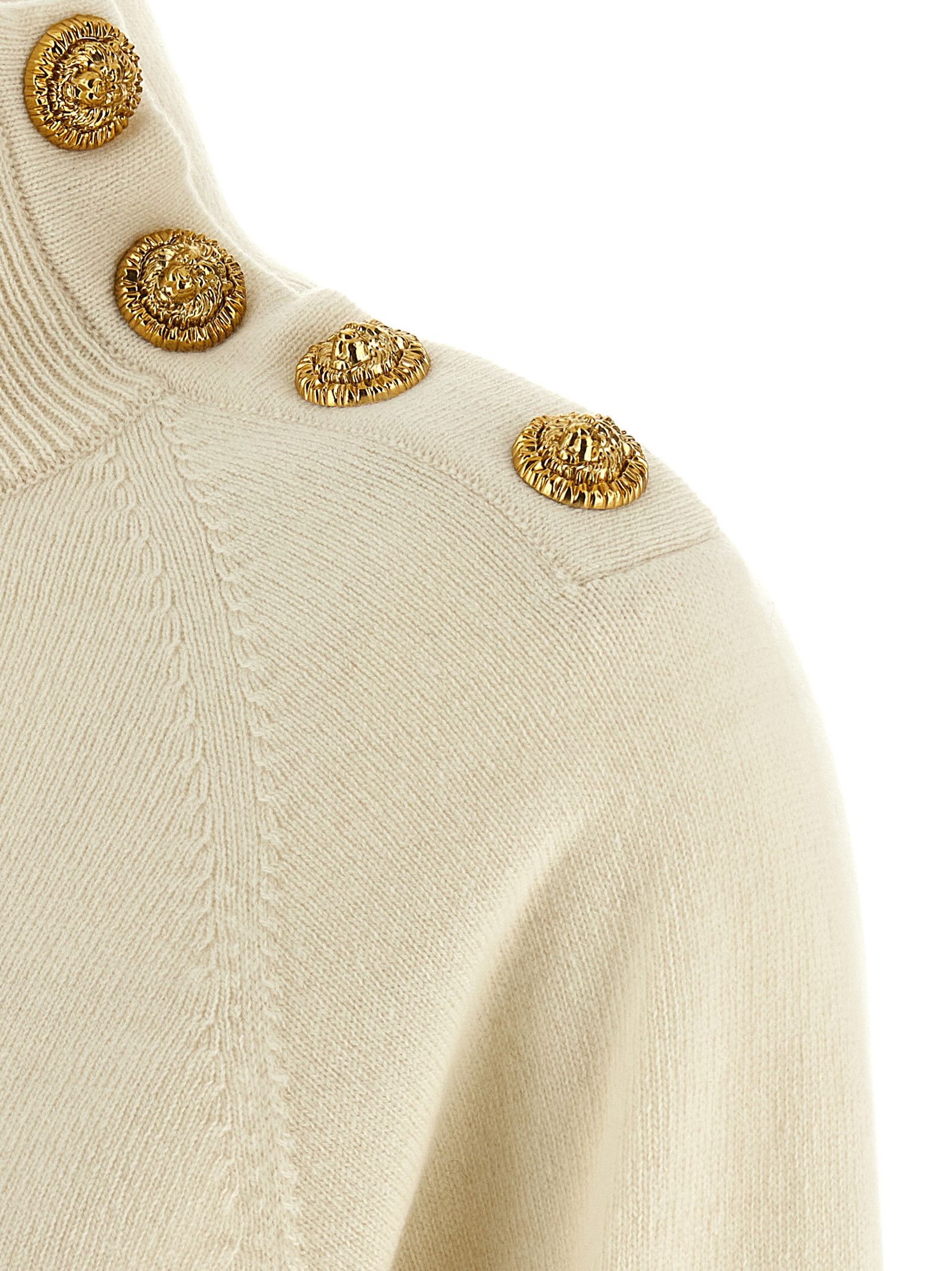 Balmain Cashmere Wool Sweater Size S / US 4 / IT 40 - 4 Thumbnail