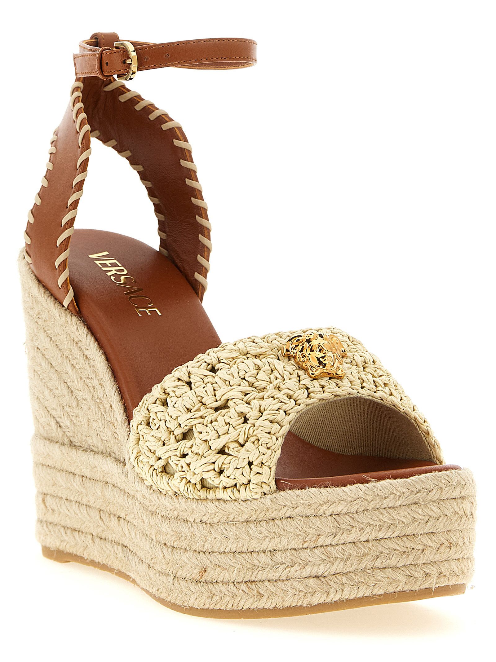 Versace 'La Medusa' Espadrilles Size US 6 / IT 36 - 2 Thumbnail