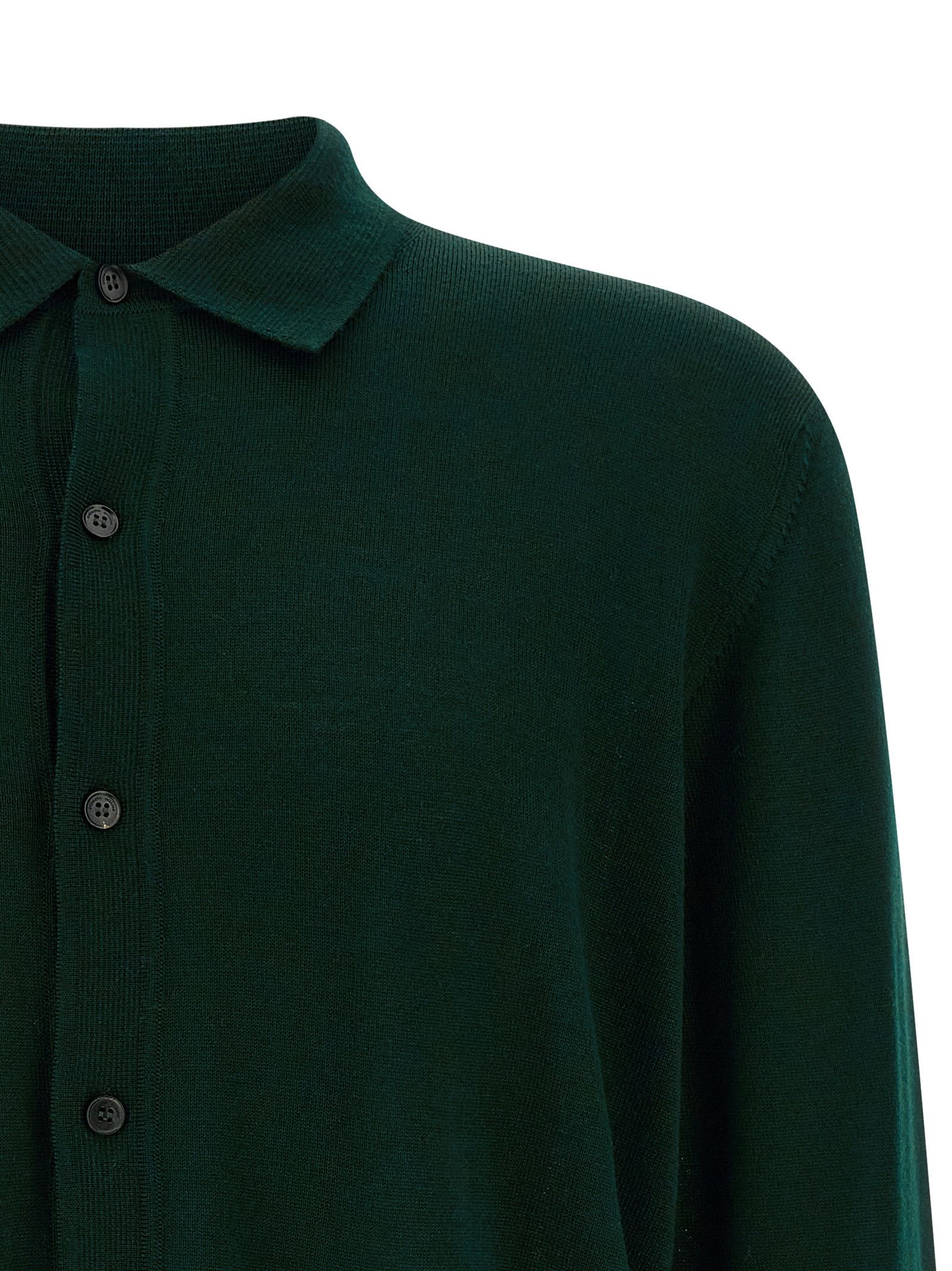 Roberto Collina Merino Wool Cardigan Size US L / EU 52-54 / 3 - 3 Thumbnail