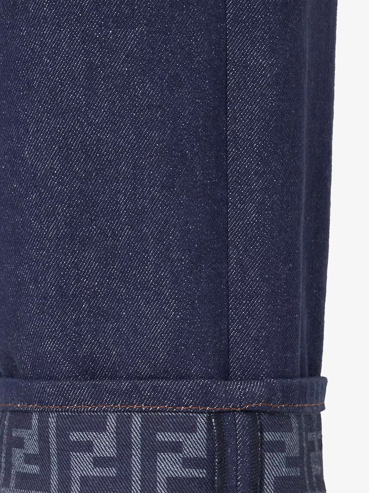 Fendi Fendi Blue denim jeans with FF detail on the bottom Tag Size IT 40 Women - USA Tariffs Included Size 27" / US 4 / IT 40 - 3 Thumbnail