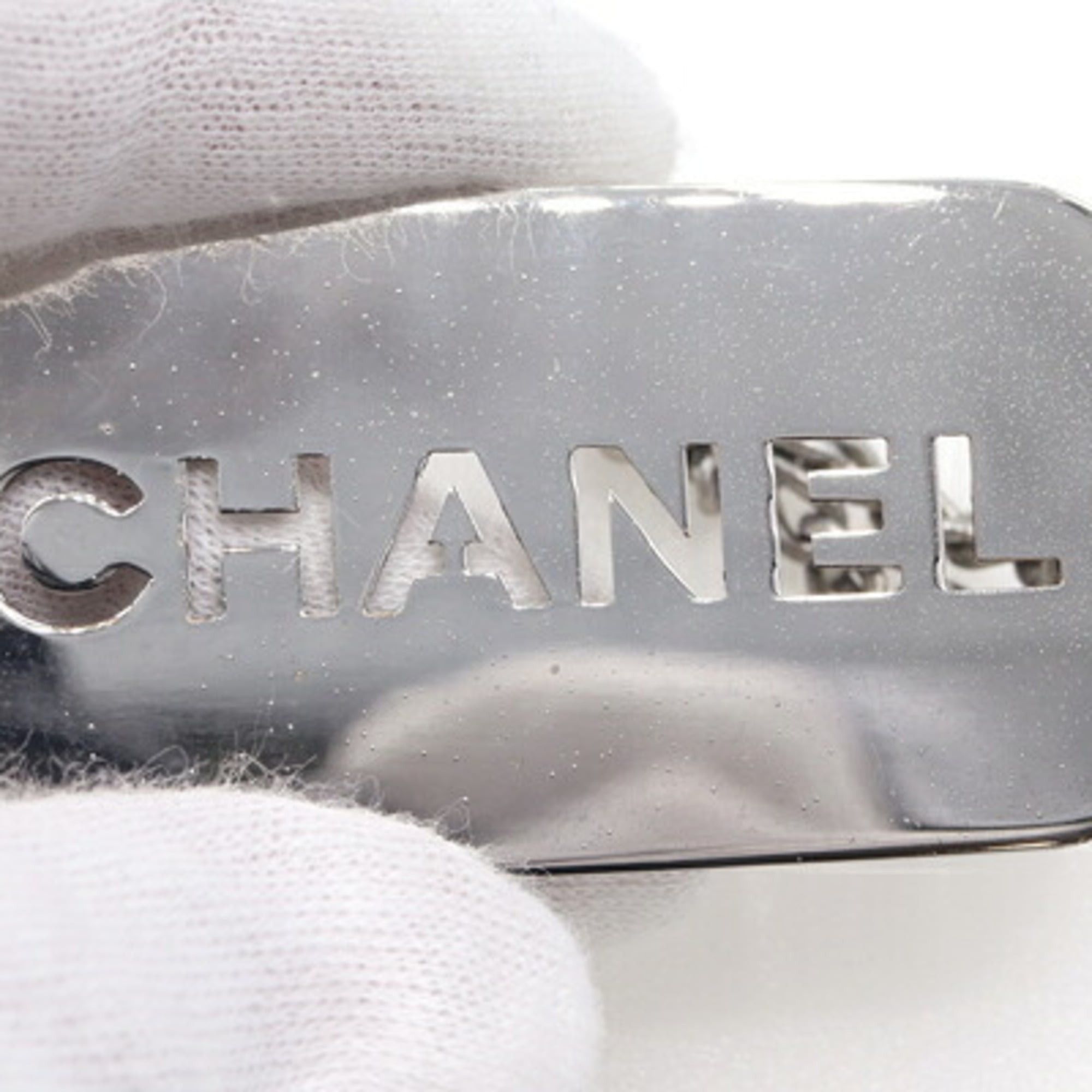 Chanel Chanel Accessory Bag Charm A25216 Silver Metal Keychain Key Ring Plate Women's CHANEL Size ONE SIZE - 5 Thumbnail