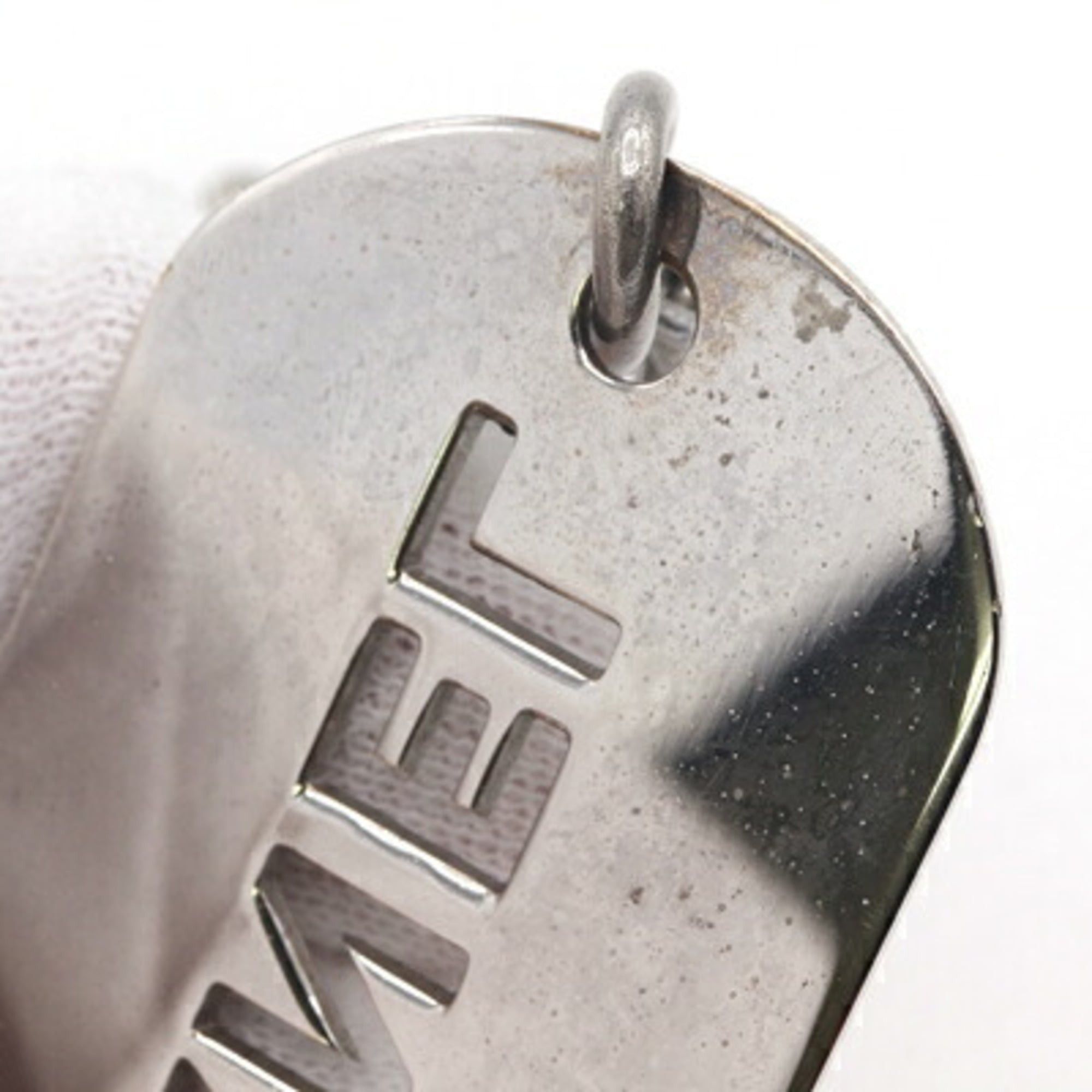 Chanel Chanel Accessory Bag Charm A25216 Silver Metal Keychain Key Ring Plate Women's CHANEL Size ONE SIZE - 6 Thumbnail