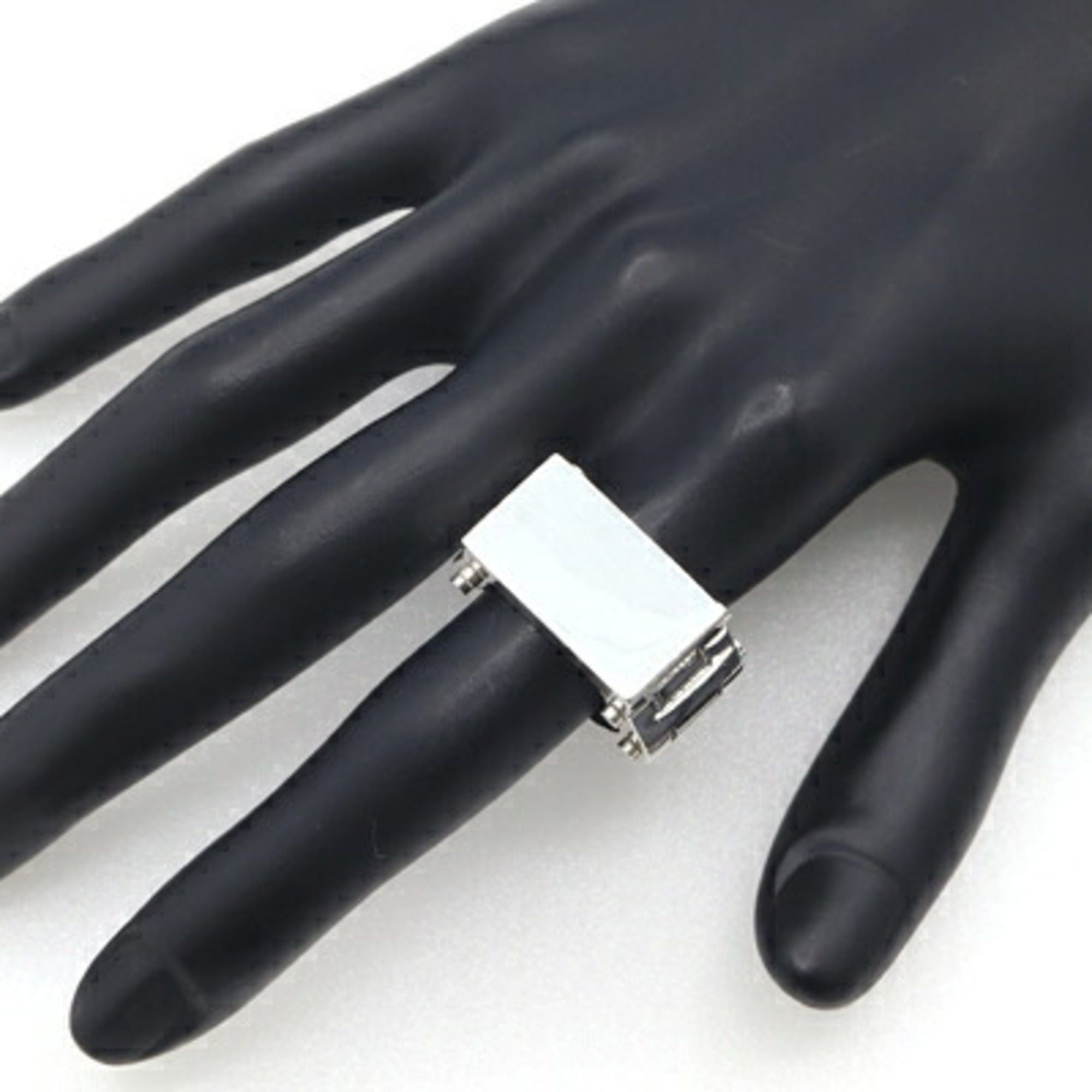 Bottega Veneta Bottega Veneta Bolt Ring 680314 Silver SV Sterling 925 1 Women's BOTTEGA VENETA Size ONE SIZE - 8 Thumbnail