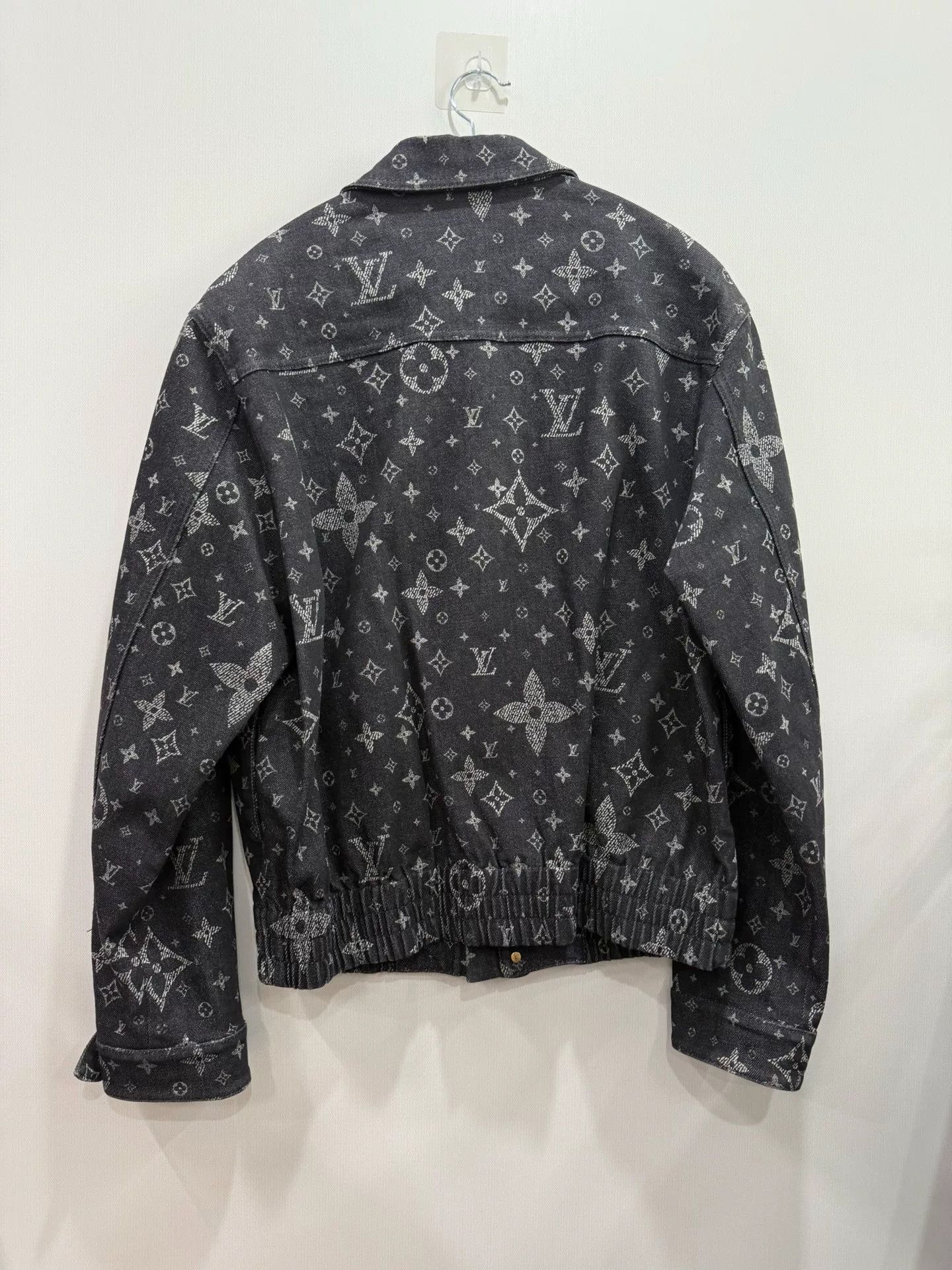 Louis Vuitton Louis Vuitton Black Denim Jacket Size US M / EU 48-50 / 2 - 2 Thumbnail