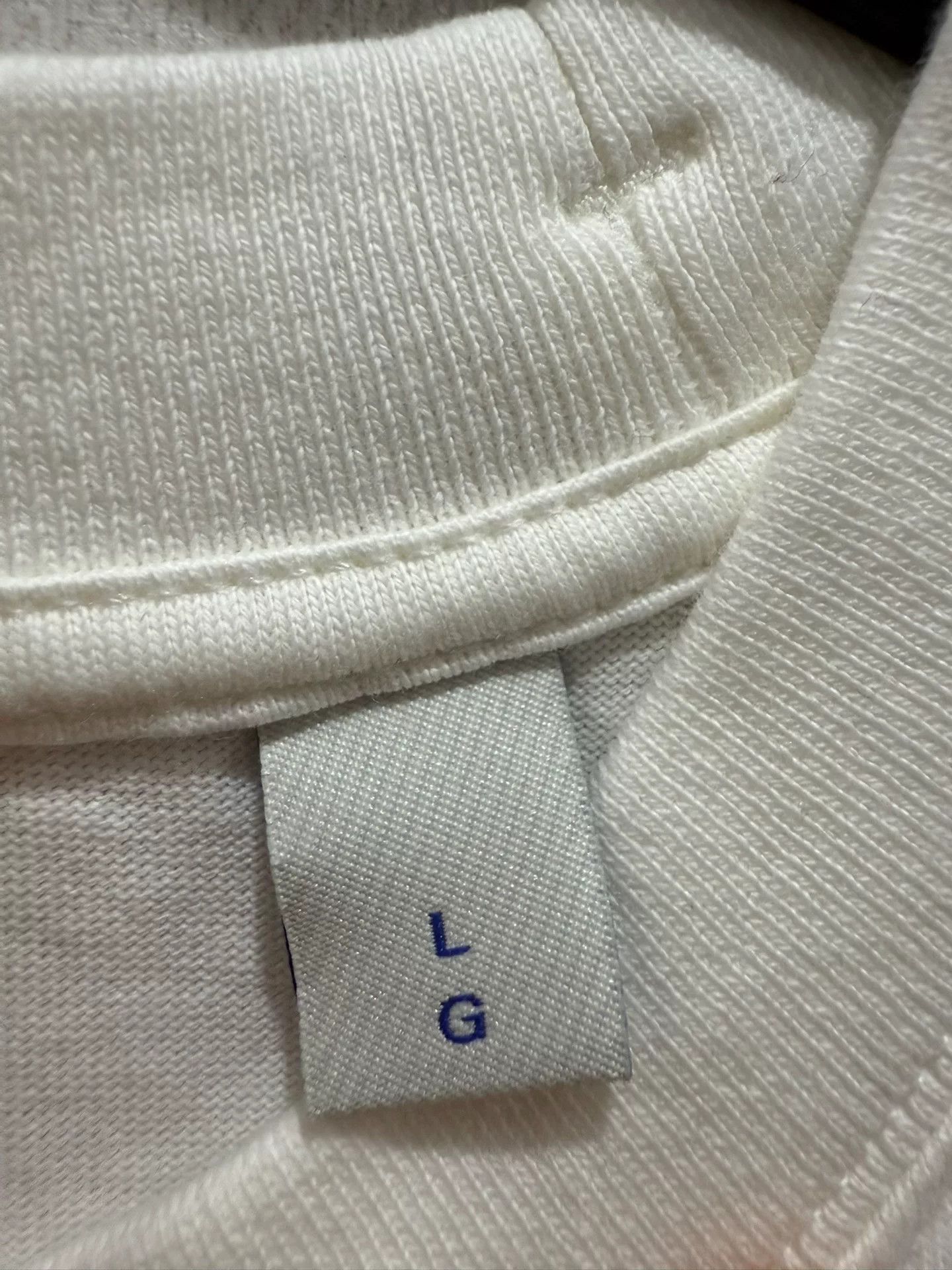 Burberry Burberry White Short-Sleeve Tee L Size US L / EU 52-54 / 3 - 6 Thumbnail