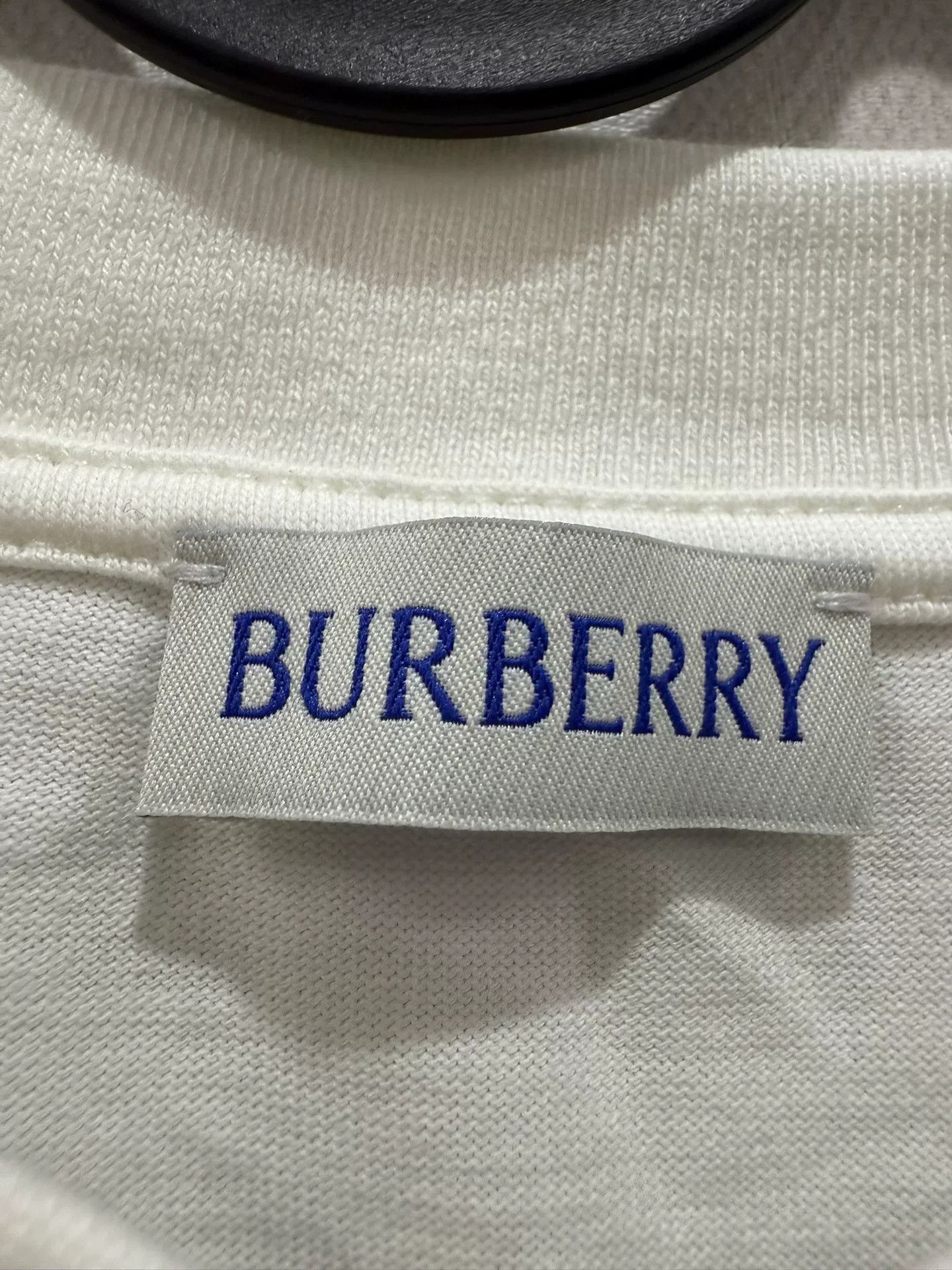 Burberry Burberry White Short-Sleeve Tee L Size US L / EU 52-54 / 3 - 3 Thumbnail