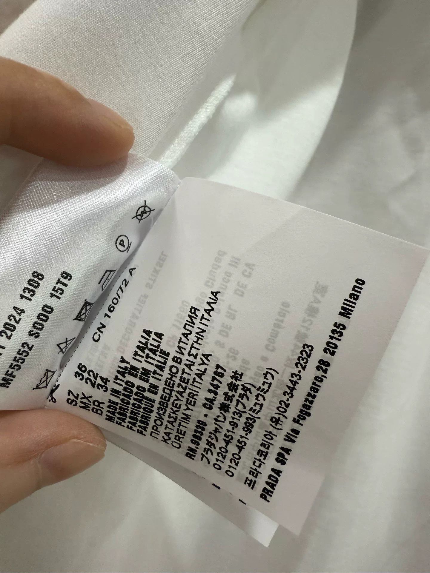 Miu Miu Miu Miu White Shirt Coat Size XS / US 0-2 / IT 36-38 - 6 Thumbnail