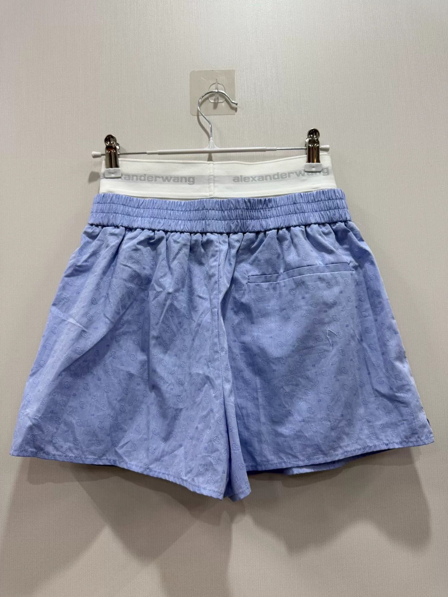 Alexander Wang Alexander Wang Blue High-Waist Shorts XS Size 32" / US 10 / IT 46 - 3 Thumbnail