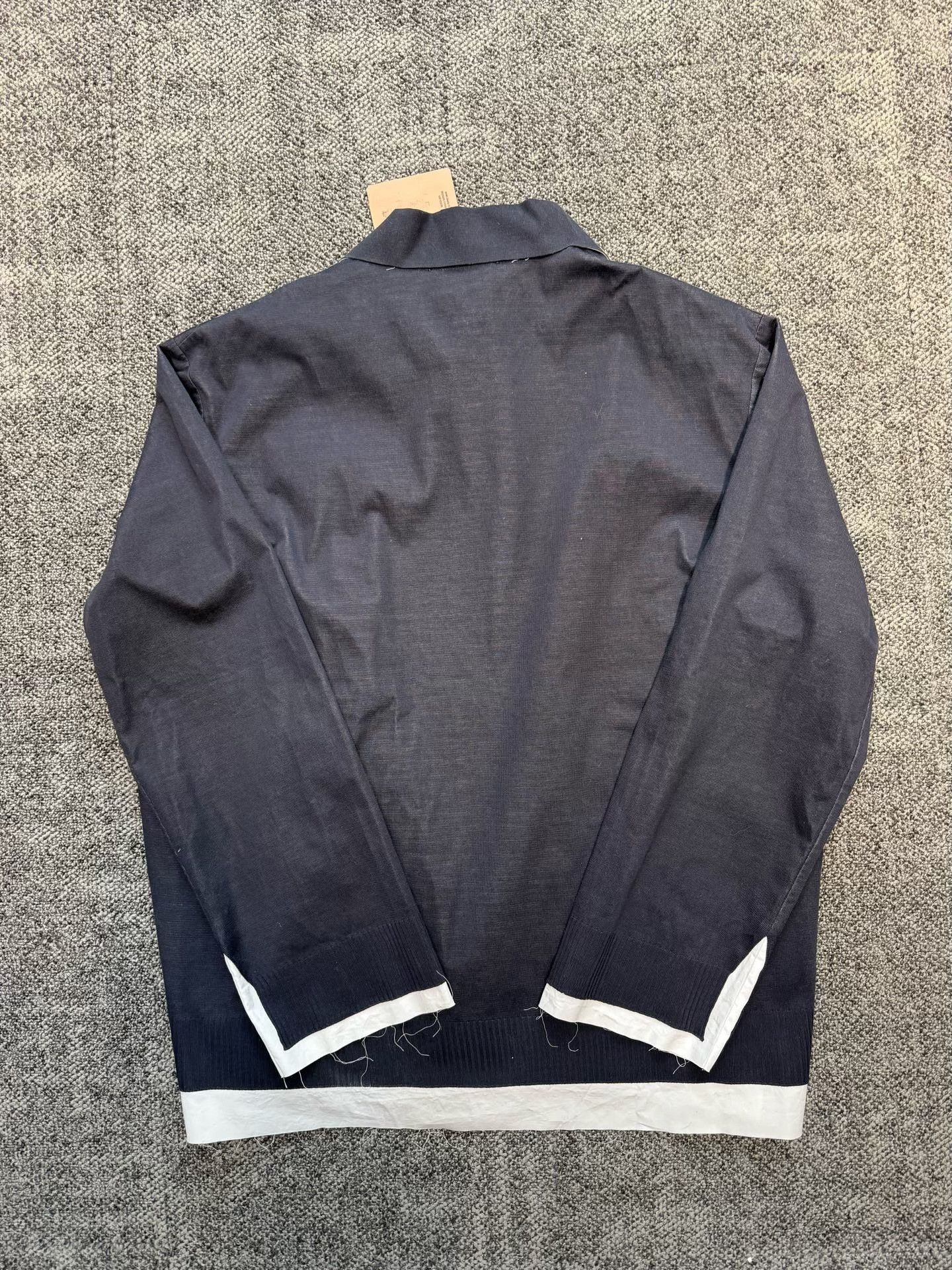 Miu Miu Miu Miu Navy Fake Two-Piece Blazer Size S / US 4 / IT 40 - 2 Thumbnail