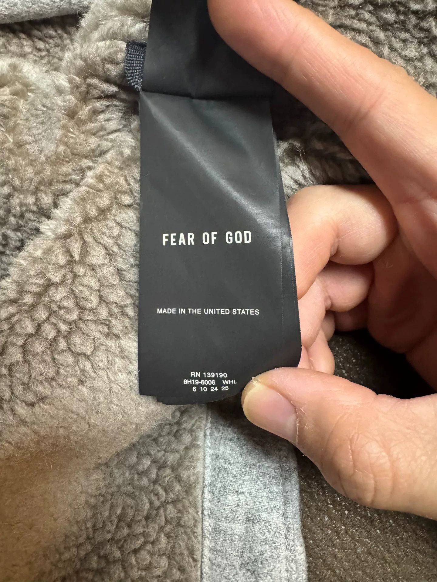 Fear of God Fear of God 6th Cashmere Jacket Size US S / EU 44-46 / 1 - 9 Thumbnail