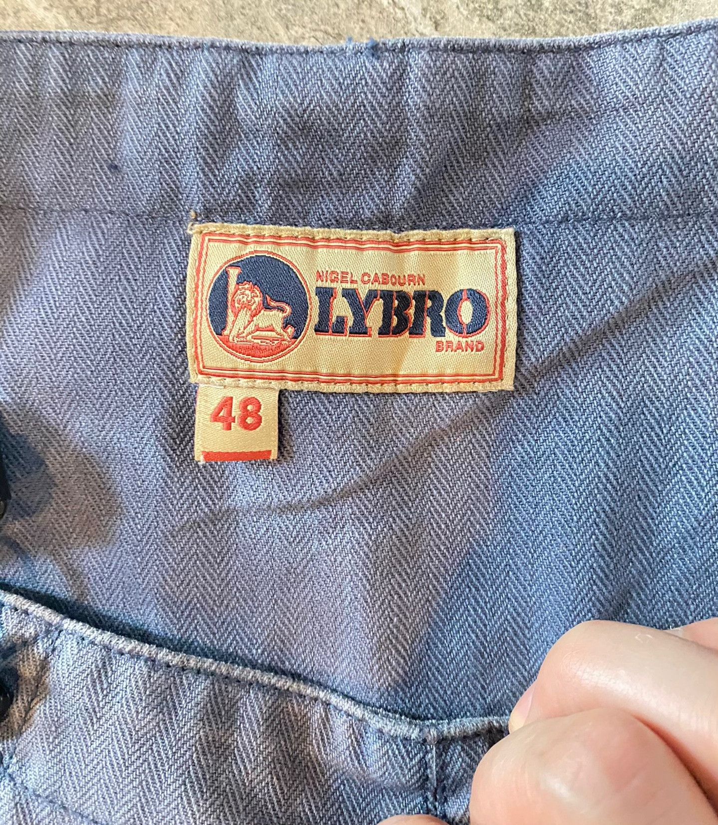 Nigel Cabourn Nigel Cabourn LYBRO Vintage Workwear Overalls Size US 32 / EU 48 - 2 Thumbnail