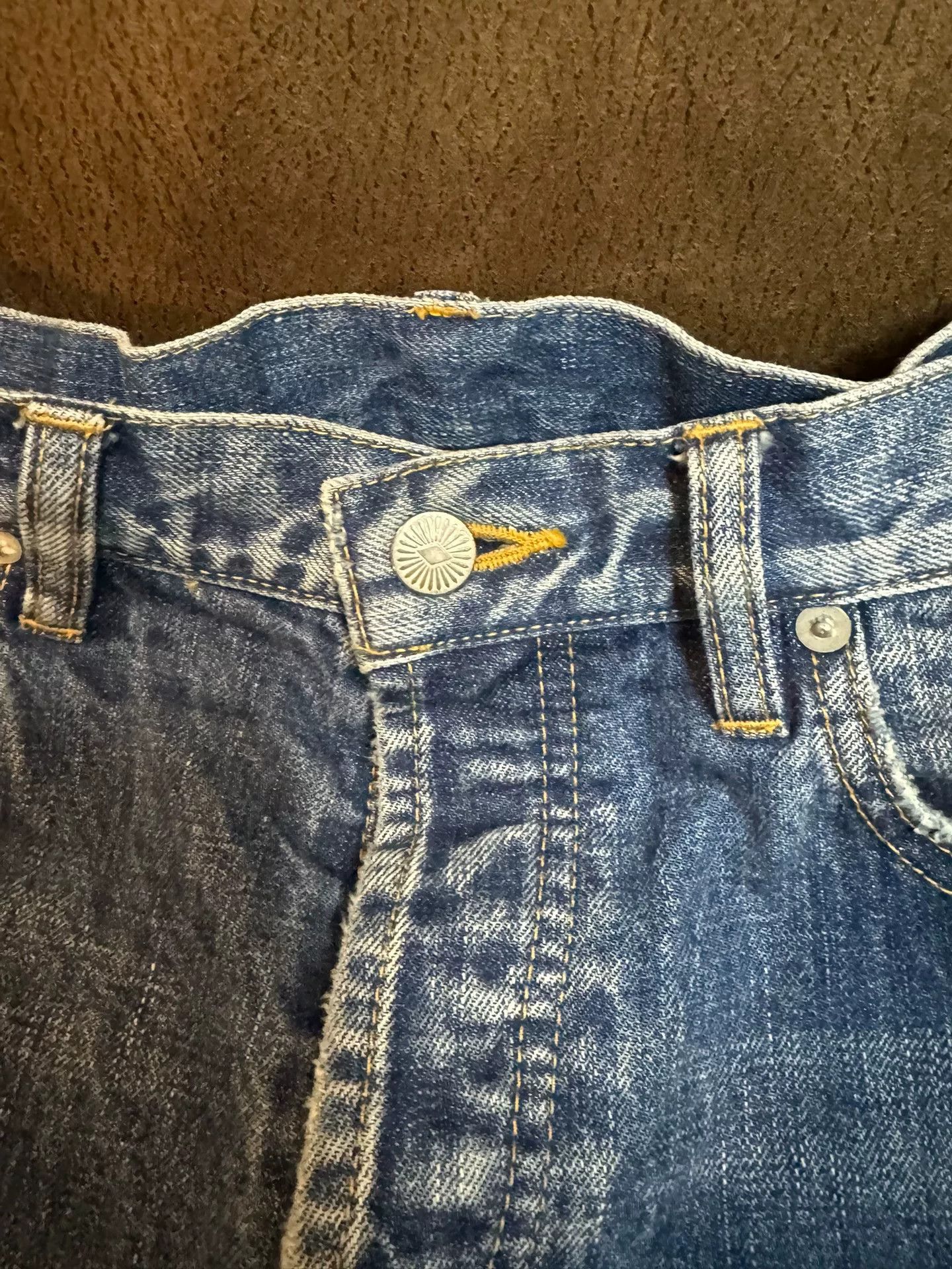 Madness MADNESS 22AW Japan Washed Snow Denim Jeans Size US 34 / EU 50 - 3 Thumbnail