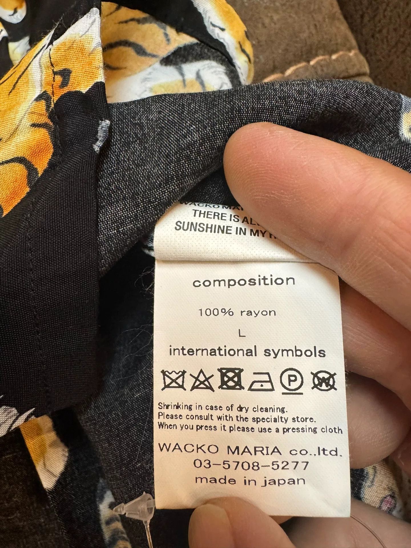 Wacko Maria WACKO MARIA 24SS Tiger Shirt Size US L / EU 52-54 / 3 - 4 Thumbnail