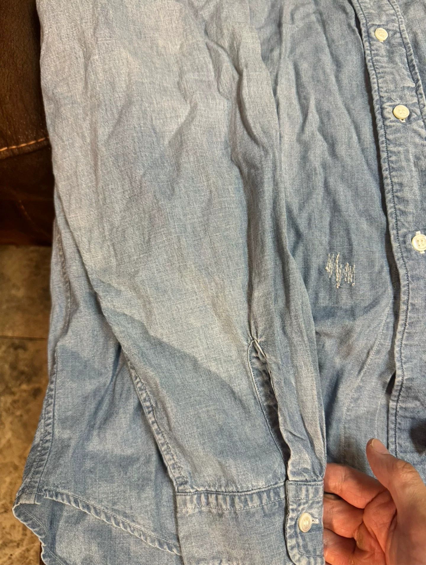 Bark Bow Wow 24AW Tokyo Limited Distressed Shirt Size US M / EU 48-50 / 2 - 5 Thumbnail