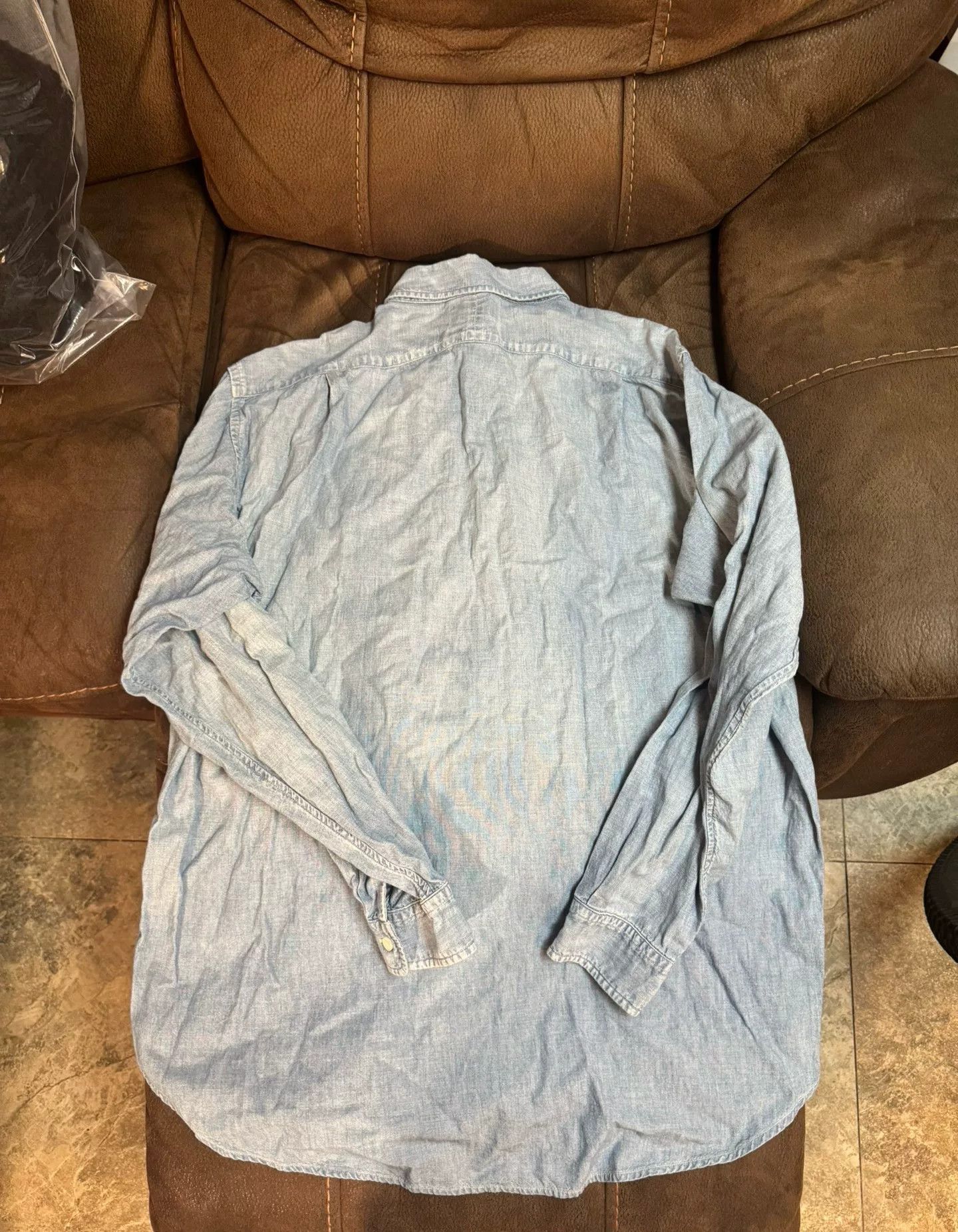 Bark Bow Wow 24AW Tokyo Limited Distressed Shirt Size US M / EU 48-50 / 2 - 6 Thumbnail