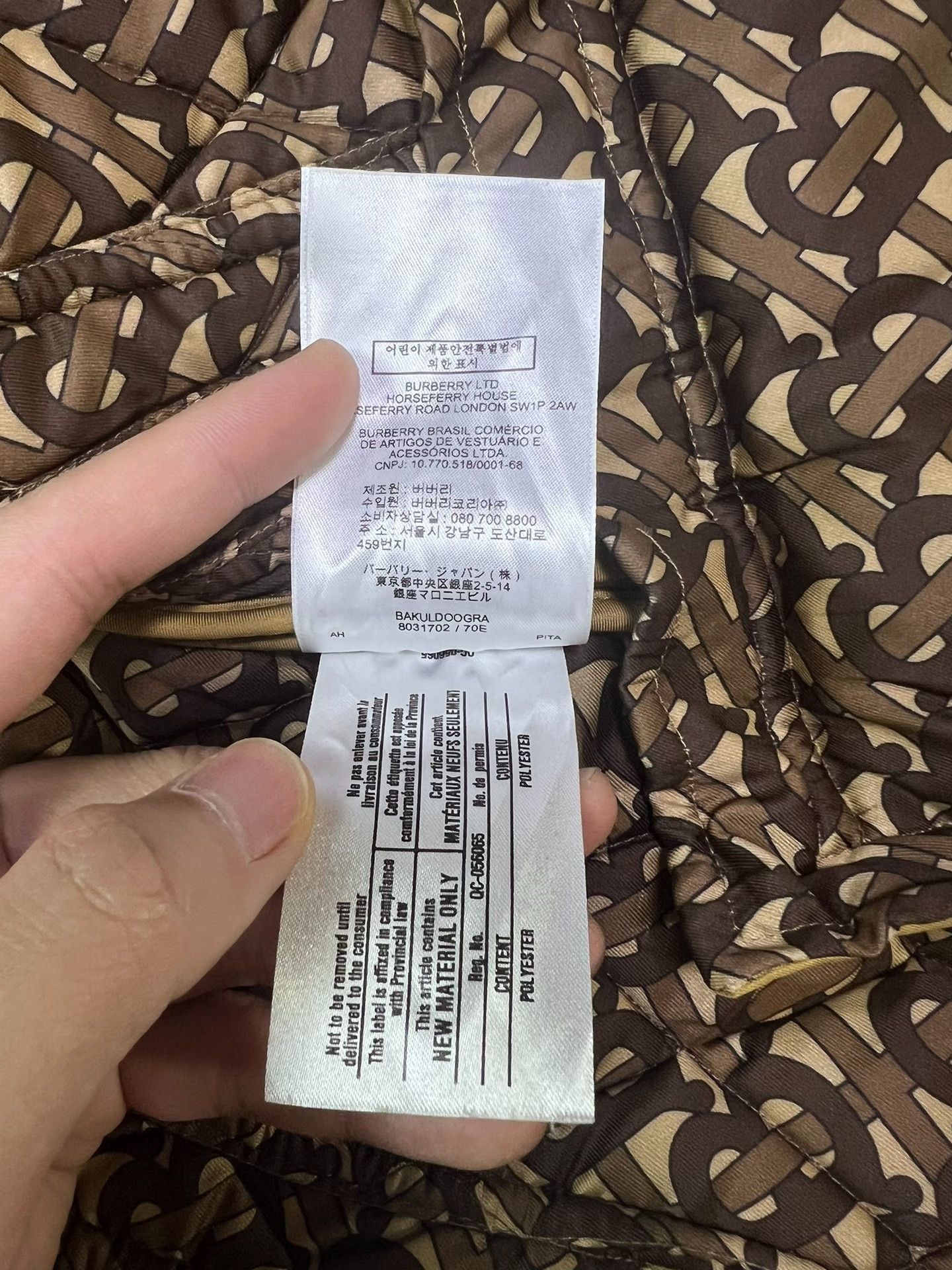 Burberry Burberry Women's Corduroy Lapel Cotton Coat Size XS / US 0-2 / IT 36-38 - 6 Thumbnail