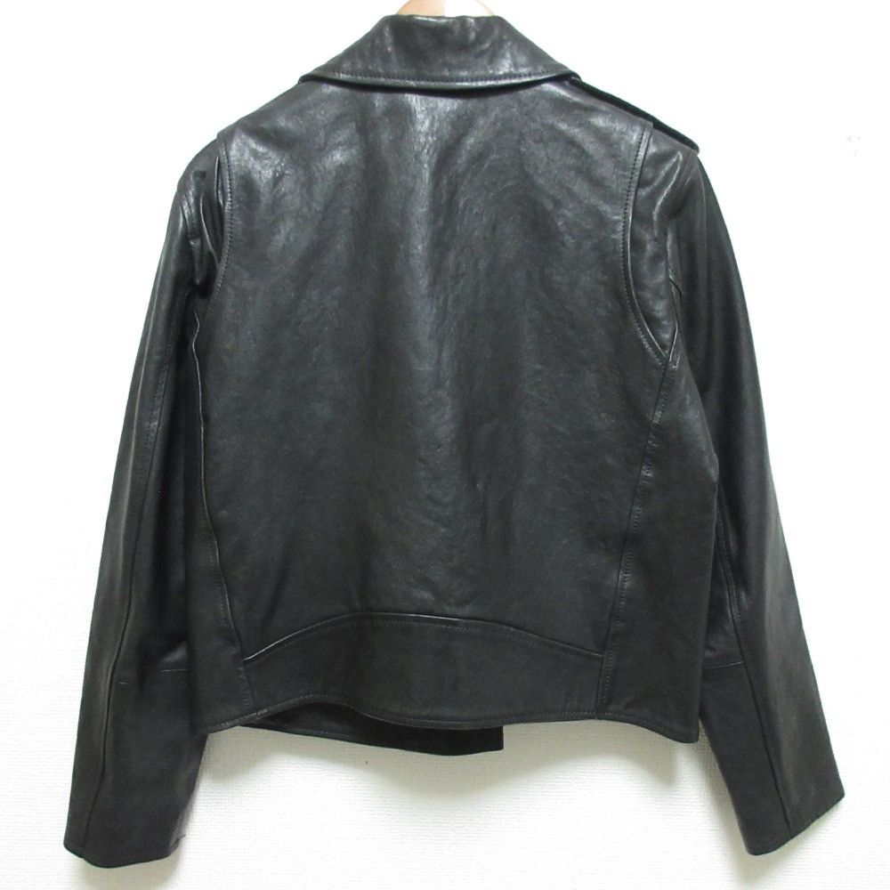 Theory Theory theory luxe HARL LEATHER SONNY Leather Double Riders Jacket Leather Outerwear DUTY FREE for USA Size ONE SIZE - 2 Thumbnail