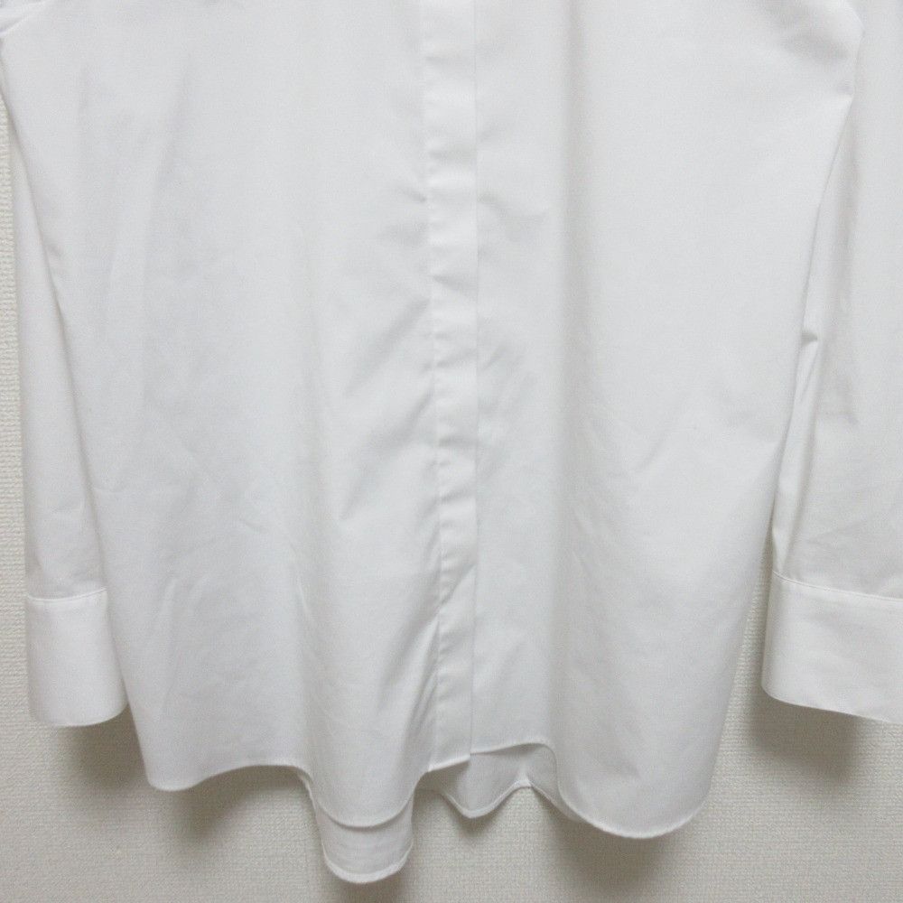 Theory theory luxe LUXE COTTON ELY SHIRT Cotton Shirt Textile Dress Shirt DUTY FREE for USA