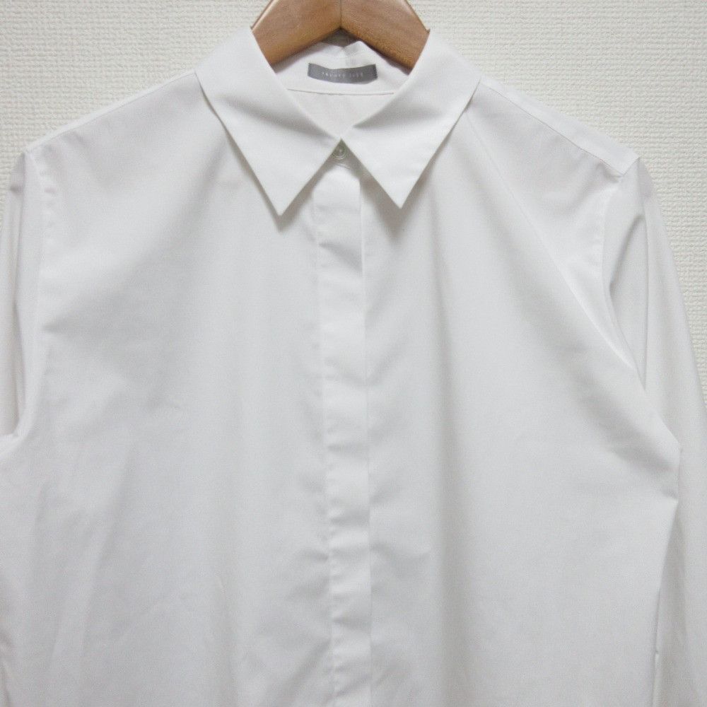 Theory theory luxe LUXE COTTON ELY SHIRT Cotton Shirt Textile Dress Shirt DUTY FREE for USA