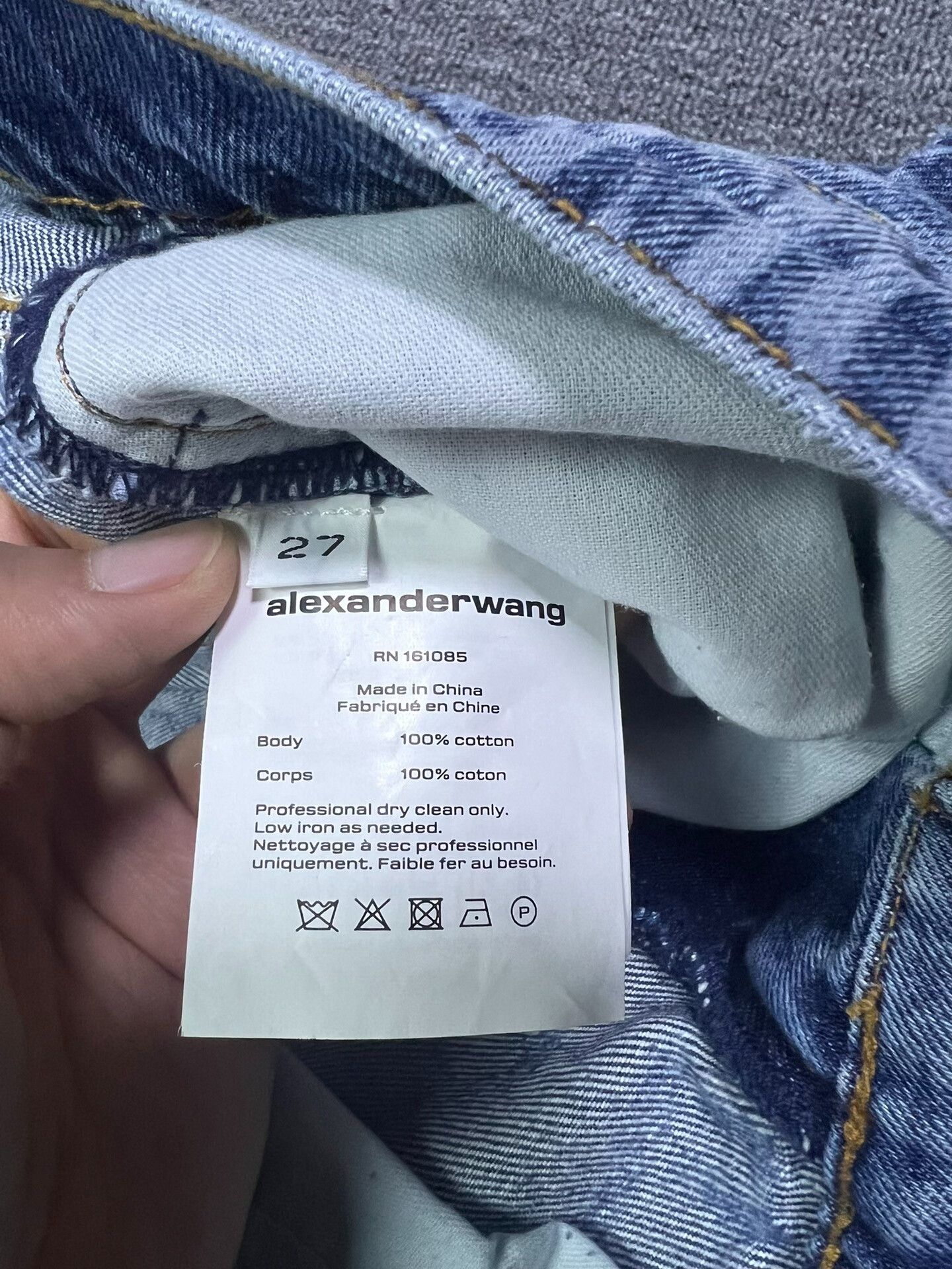 Alexander Wang Alexander Wang Women's Indigo Jeans Size 27" / US 4 / IT 40 - 4 Thumbnail